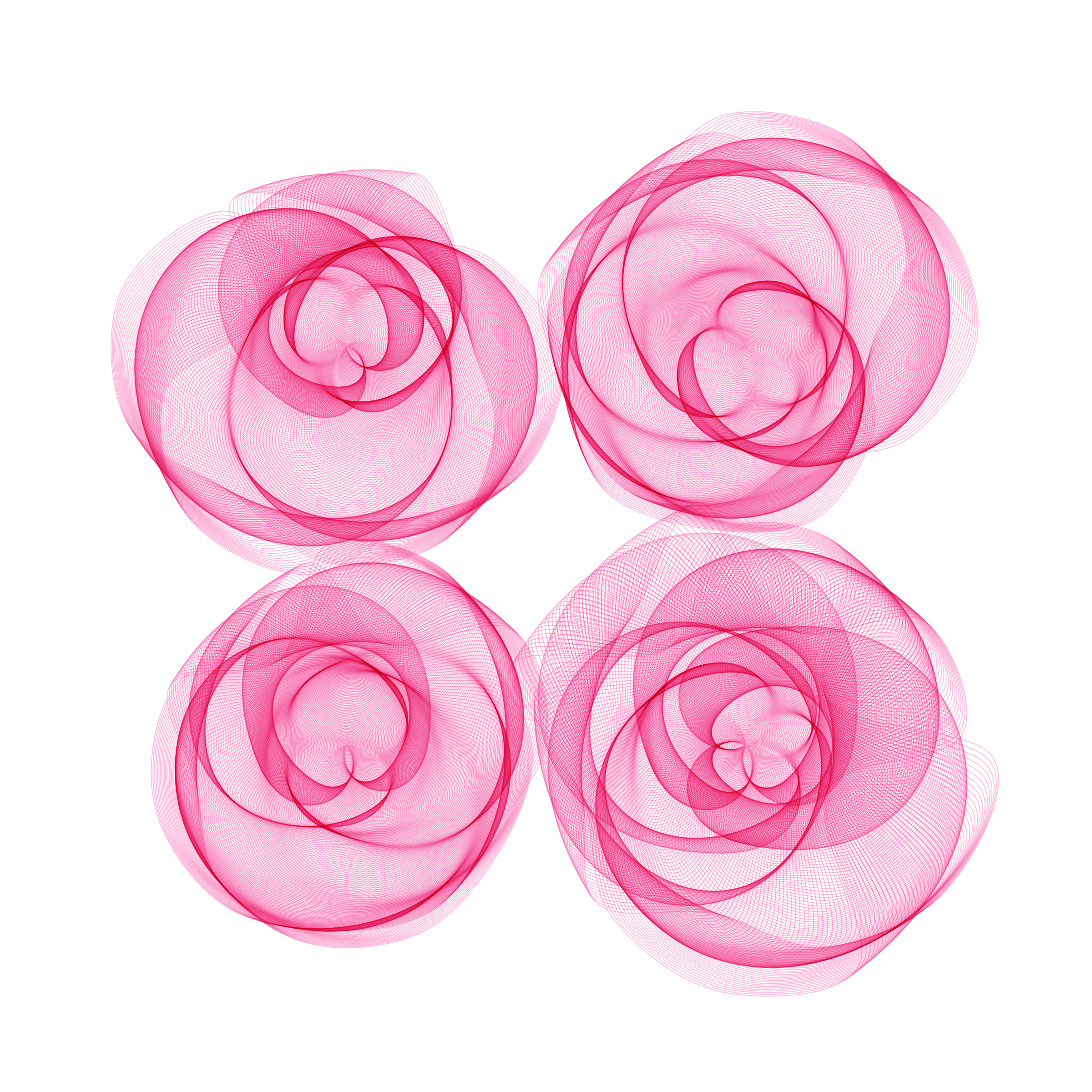 Art Blocks - Art Blocks v2 - Flowers #483 - NFT # 116000483