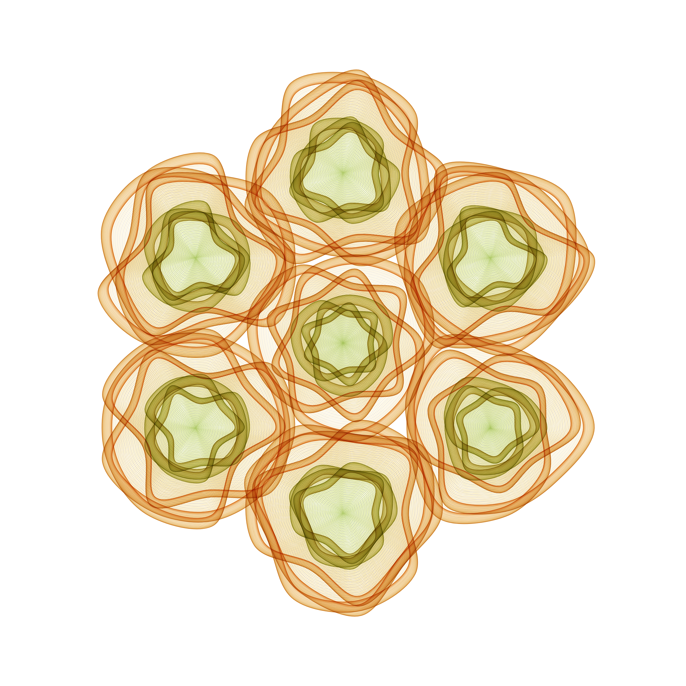 Art Blocks - Art Blocks v2 - Flowers #484 - NFT # 116000484