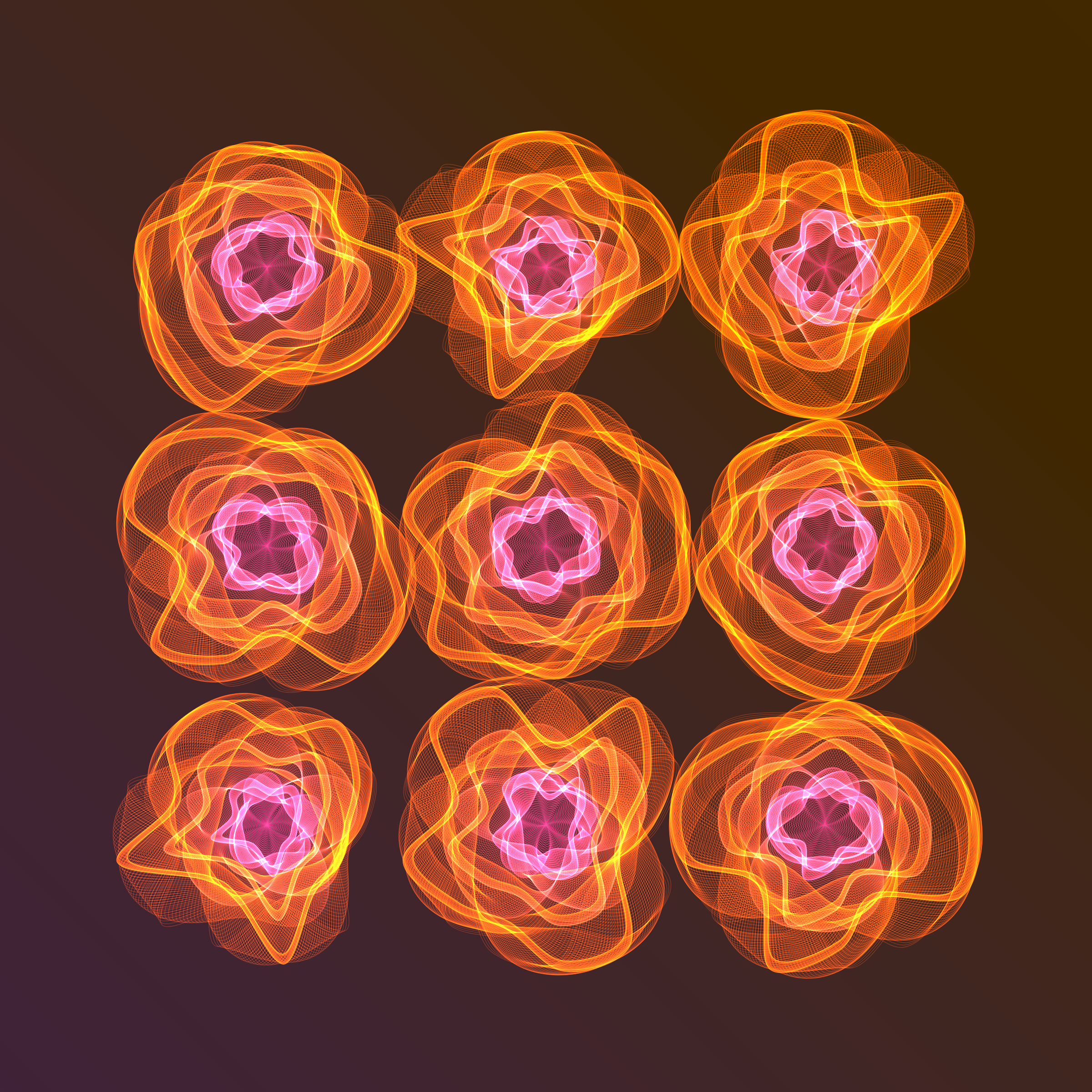 Art Blocks - Art Blocks v2 - Flowers #486 - NFT # 116000486