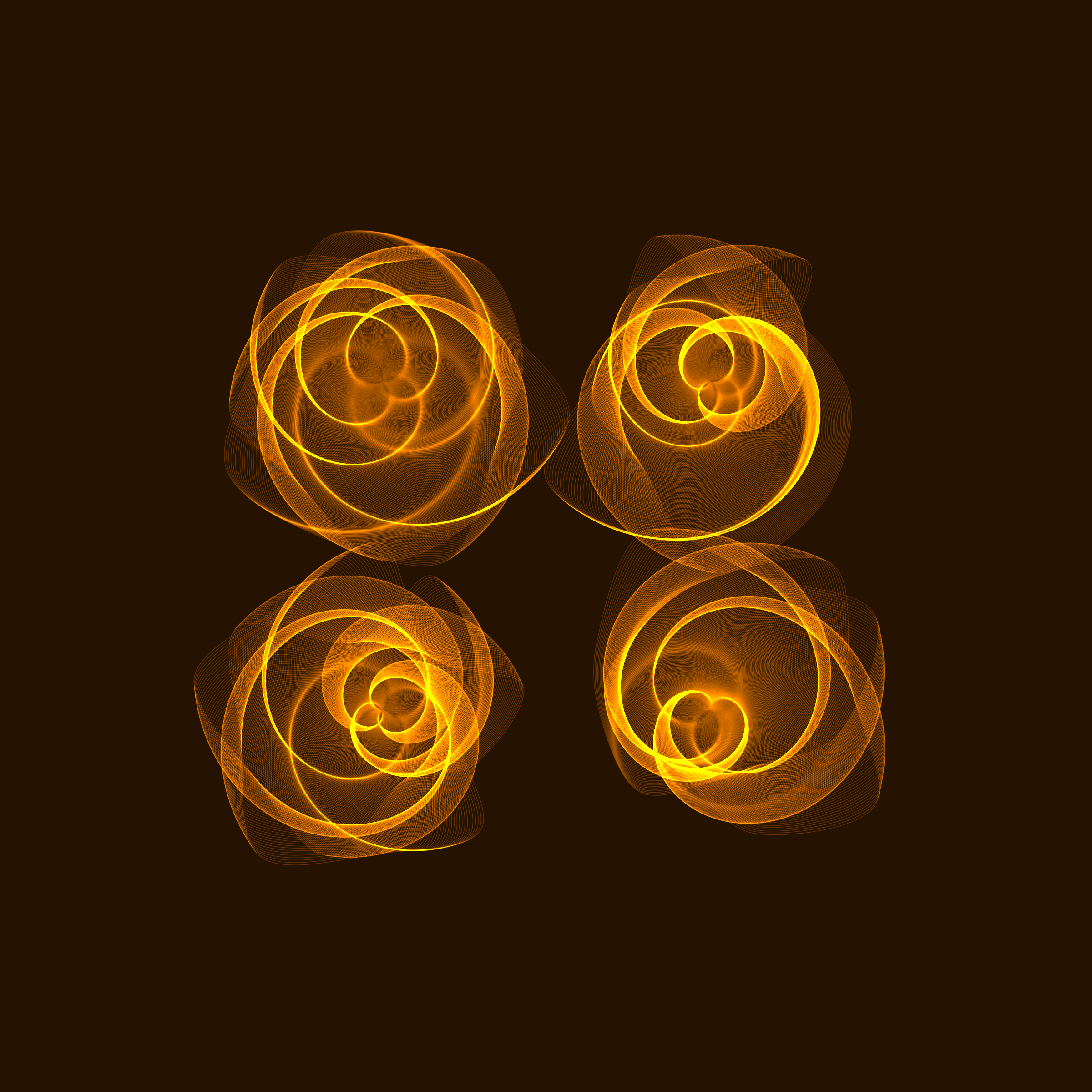 Art Blocks - Art Blocks v2 - Flowers #487 - NFT # 116000487