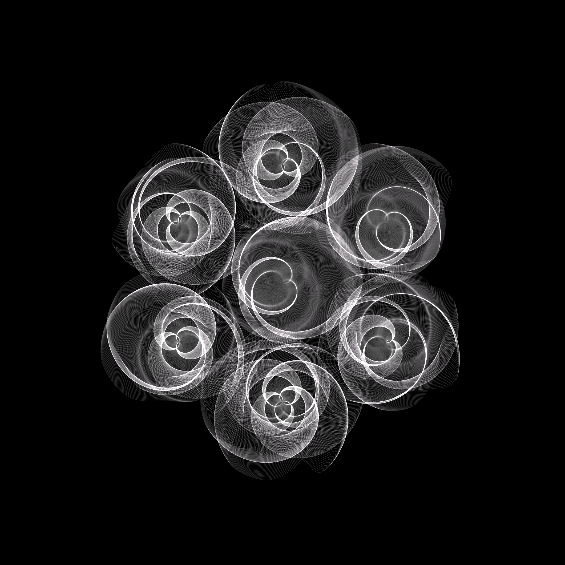 Art Blocks - Art Blocks v2 - Flowers #488 - NFT # 116000488