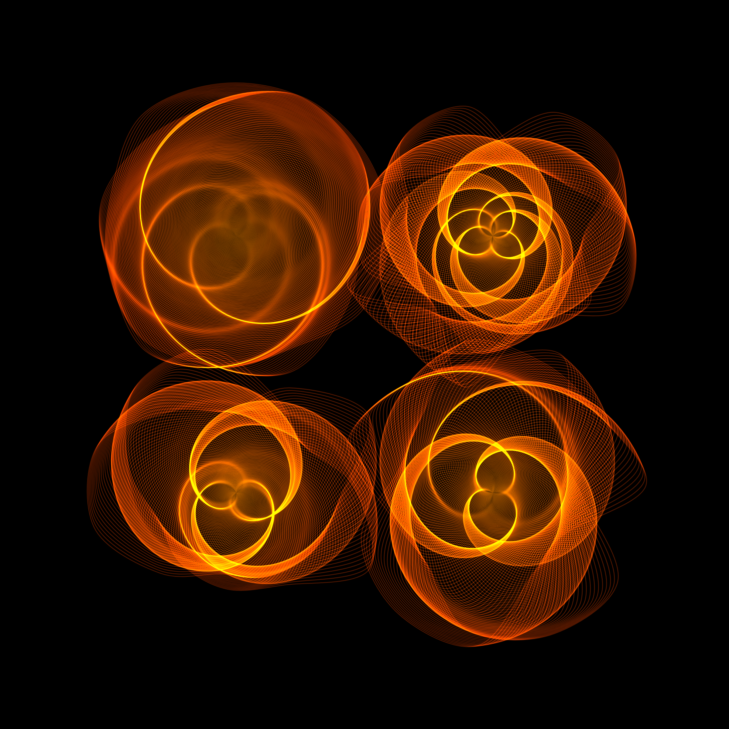 Art Blocks - Art Blocks v2 - Flowers #489 - NFT # 116000489