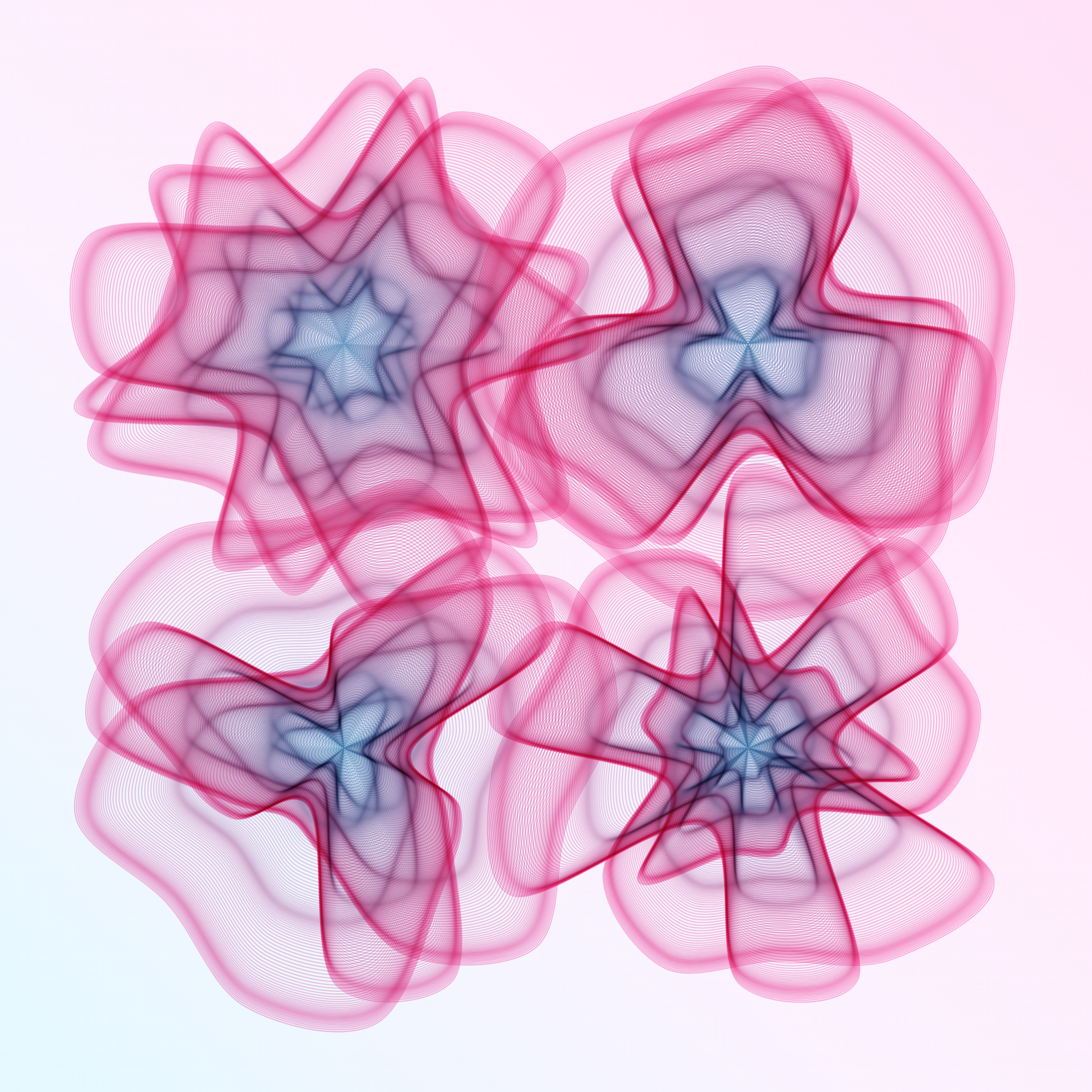 Art Blocks - Art Blocks v2 - Flowers #496 - NFT # 116000496