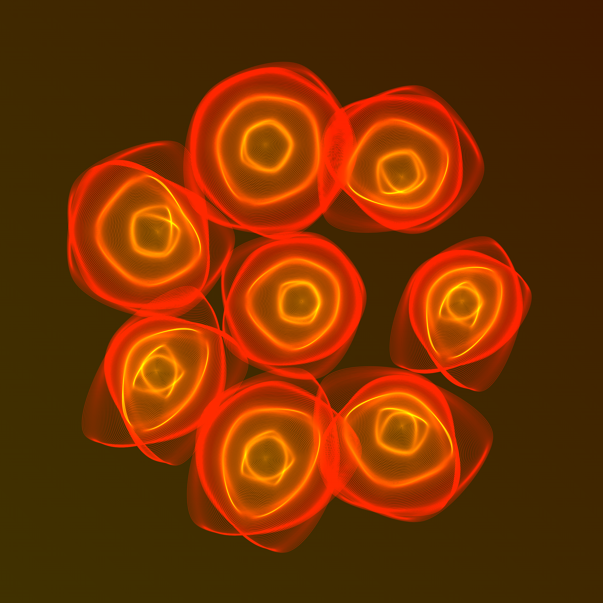 Art Blocks - Art Blocks v2 - Flowers #517 - NFT # 116000517