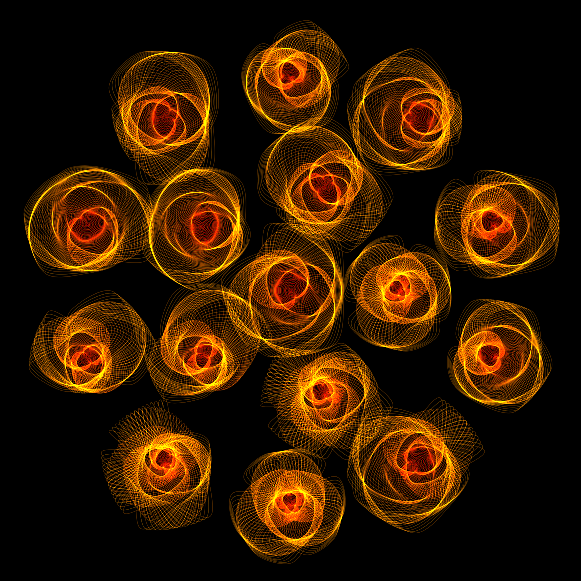 Art Blocks - Art Blocks v2 - Flowers #522 - NFT # 116000522