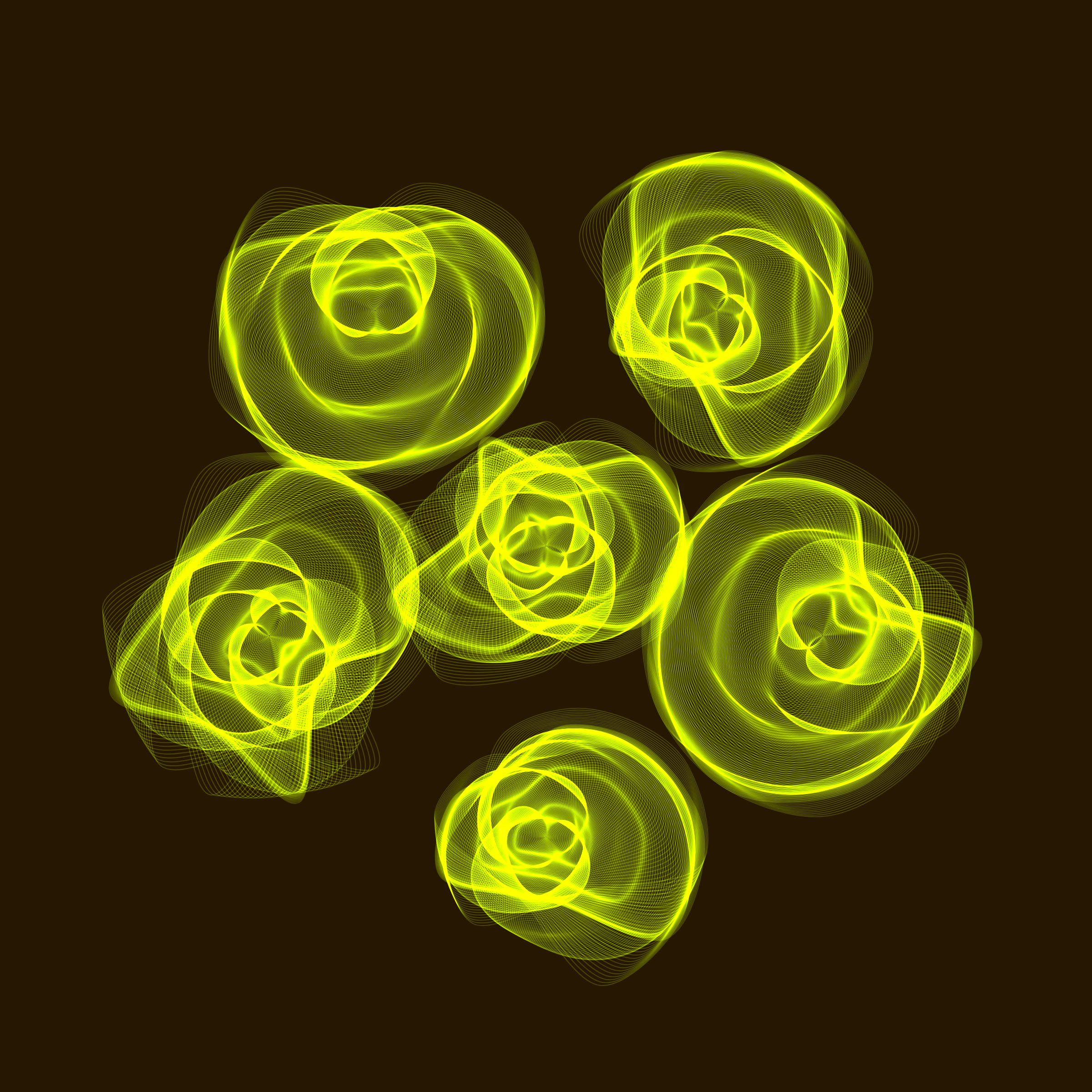 Art Blocks - Art Blocks v2 - Flowers #527 - NFT # 116000527