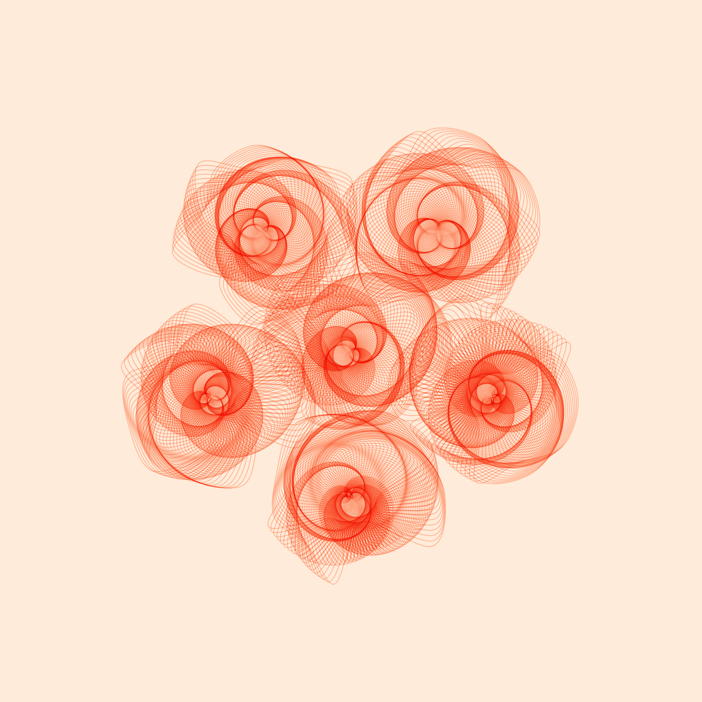 Art Blocks - Art Blocks v2 - Flowers #532 - NFT # 116000532