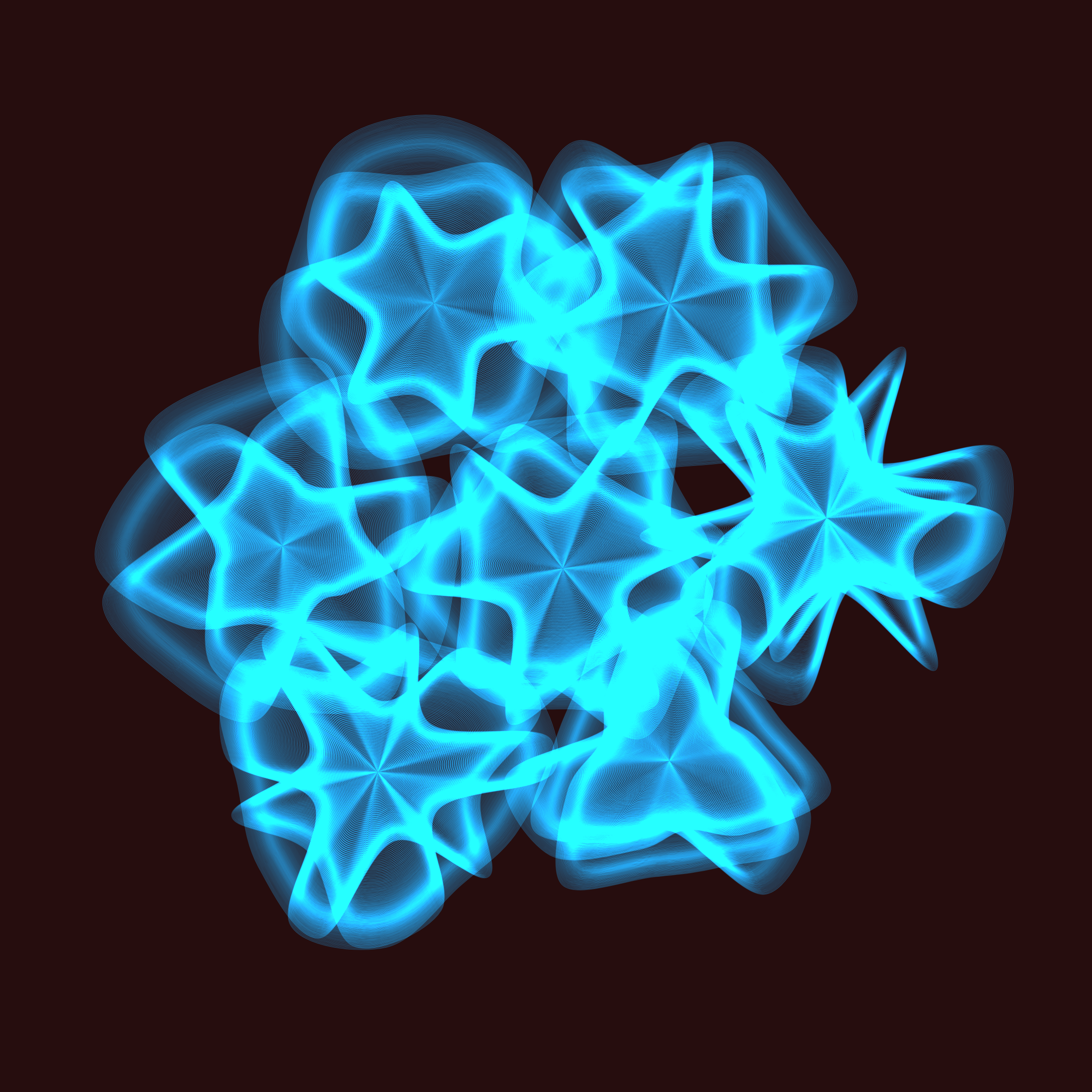 Art Blocks - Art Blocks v2 - Flowers #535 - NFT # 116000535