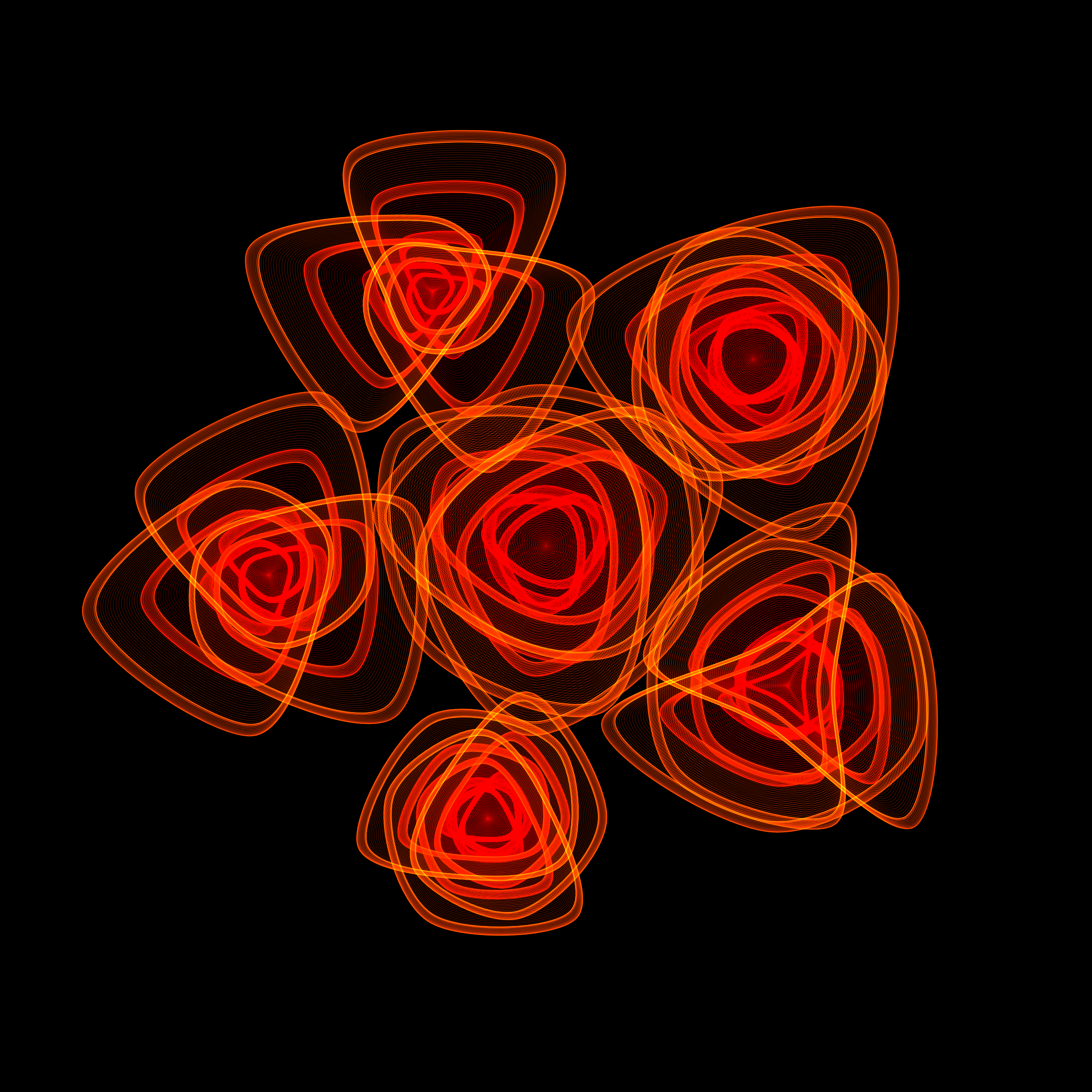 Art Blocks - Art Blocks v2 - Flowers #546 - NFT # 116000546