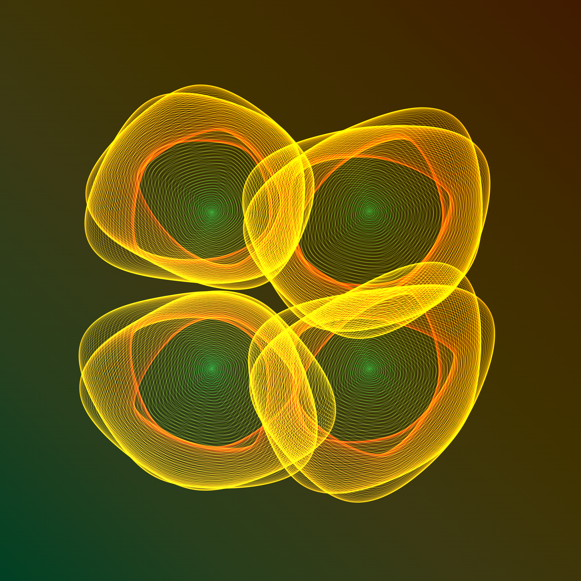 Art Blocks - Art Blocks v2 - Flowers #549 - NFT # 116000549