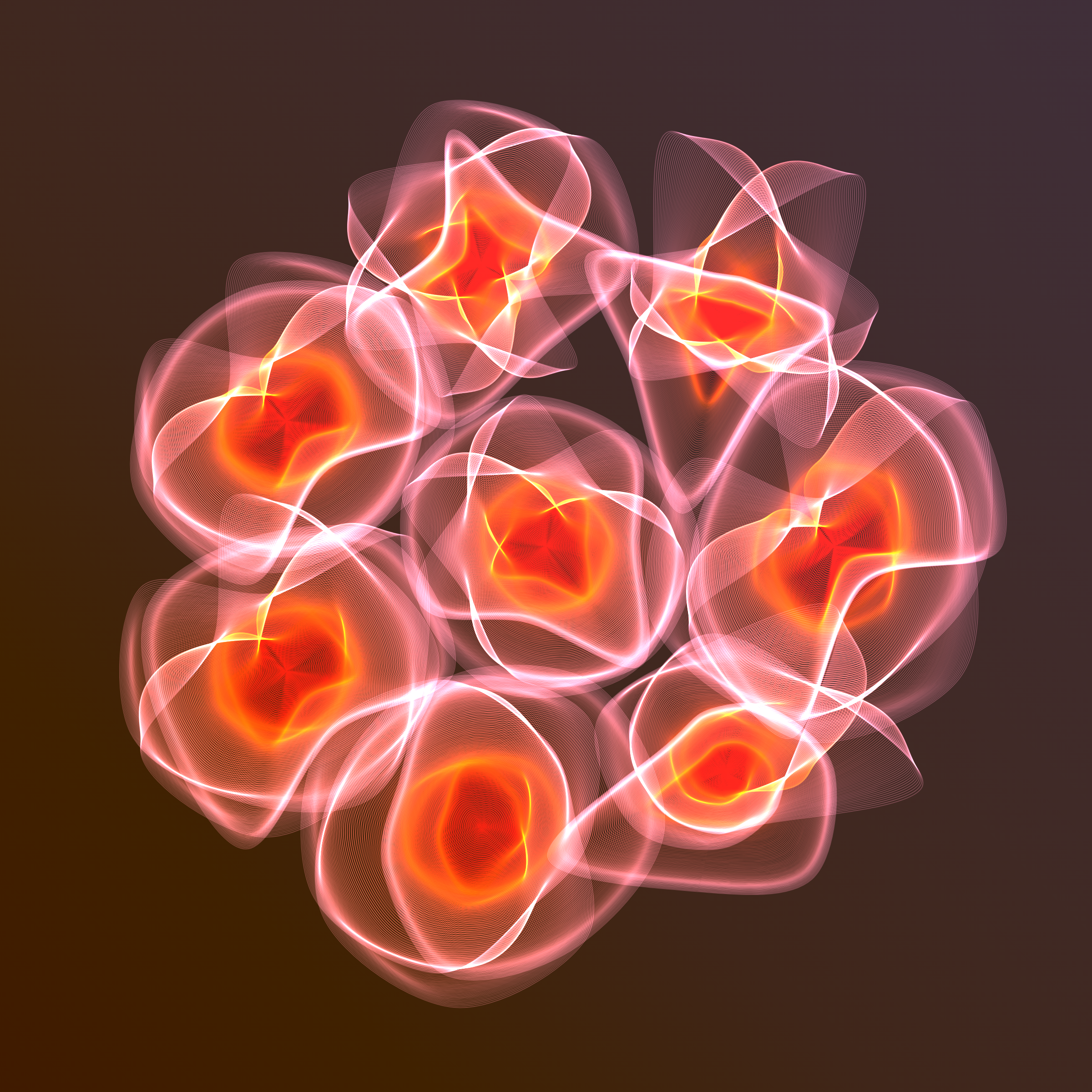 Art Blocks - Art Blocks v2 - Flowers #550 - NFT # 116000550