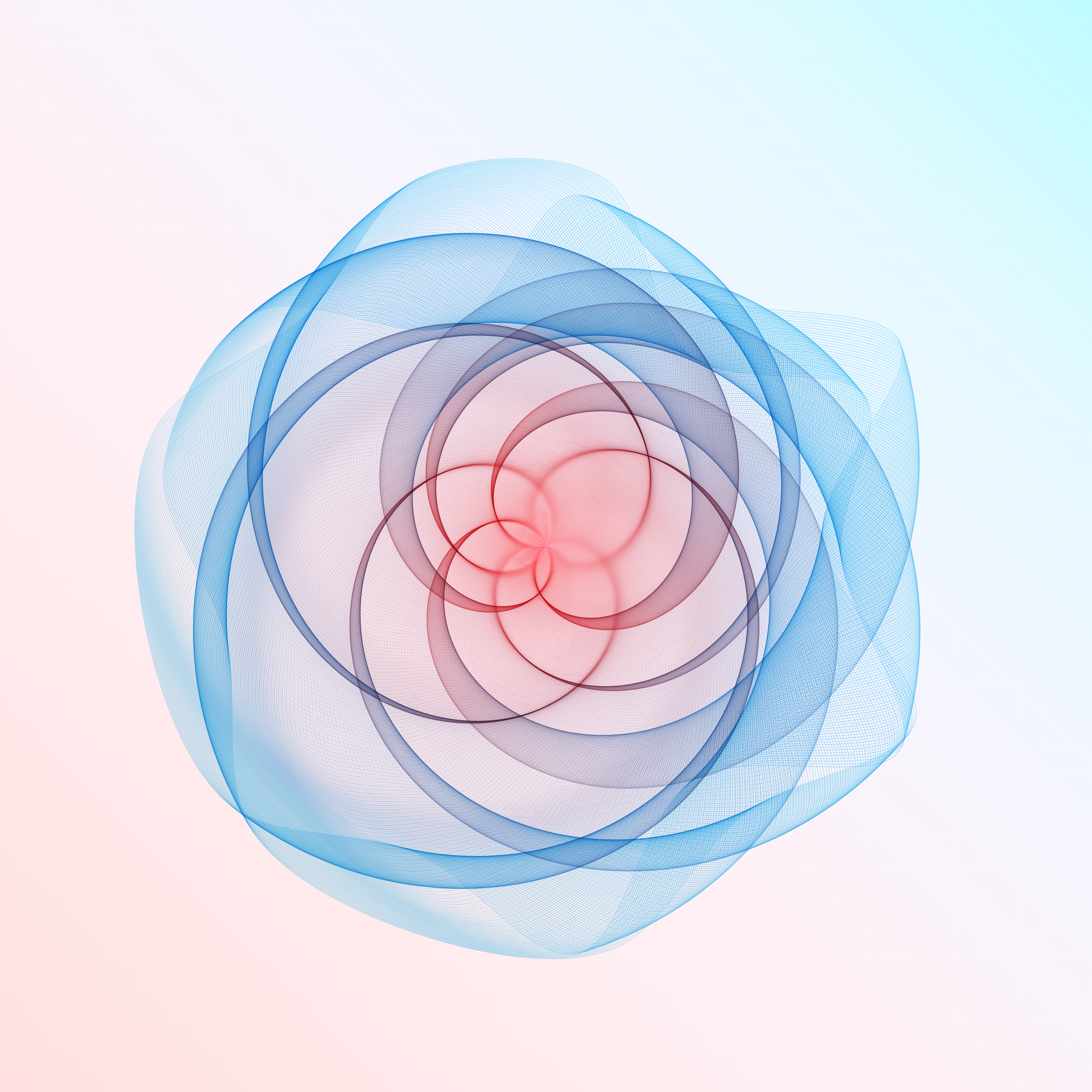 Art Blocks - Art Blocks v2 - Flowers #551 - NFT # 116000551