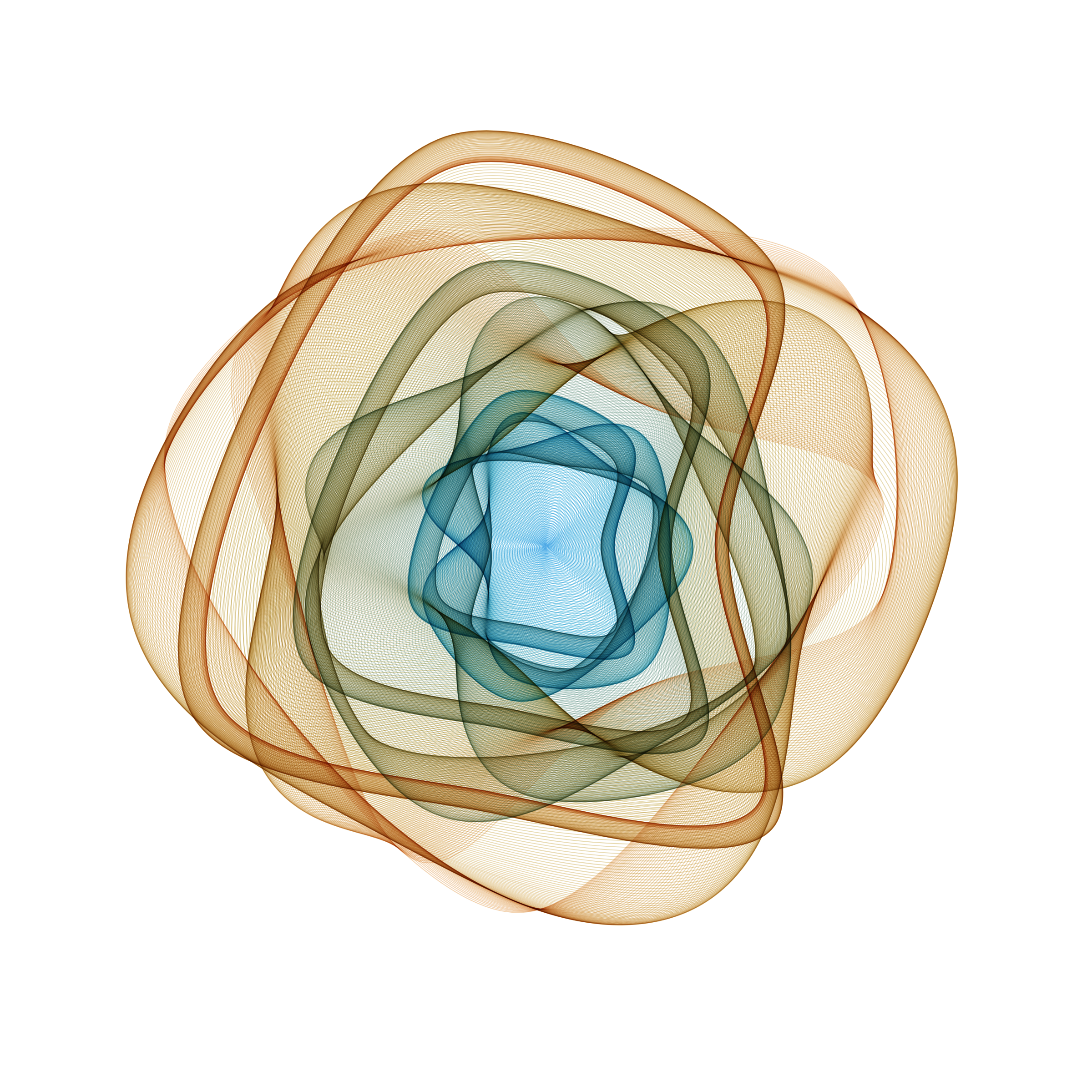 Art Blocks - Art Blocks v2 - Flowers #552 - NFT # 116000552