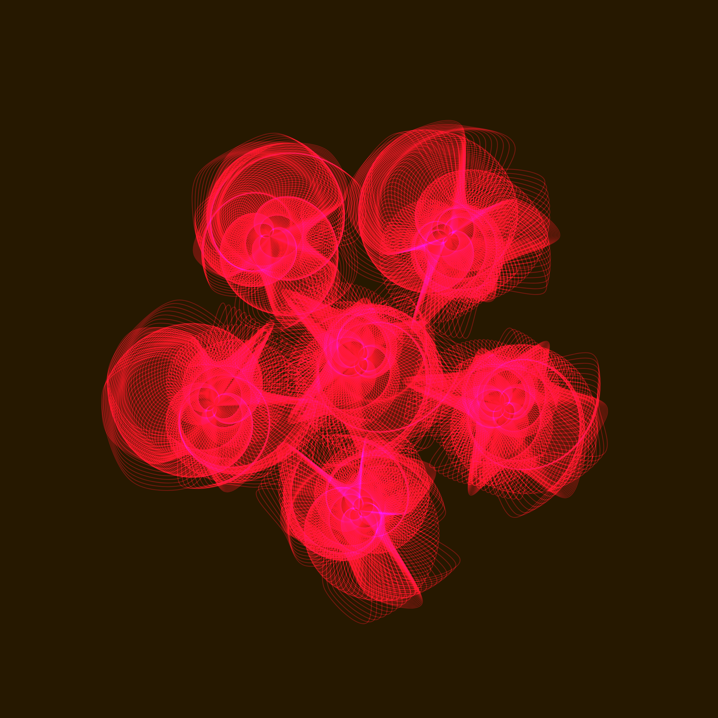 Art Blocks - Art Blocks v2 - Flowers #554 - NFT # 116000554