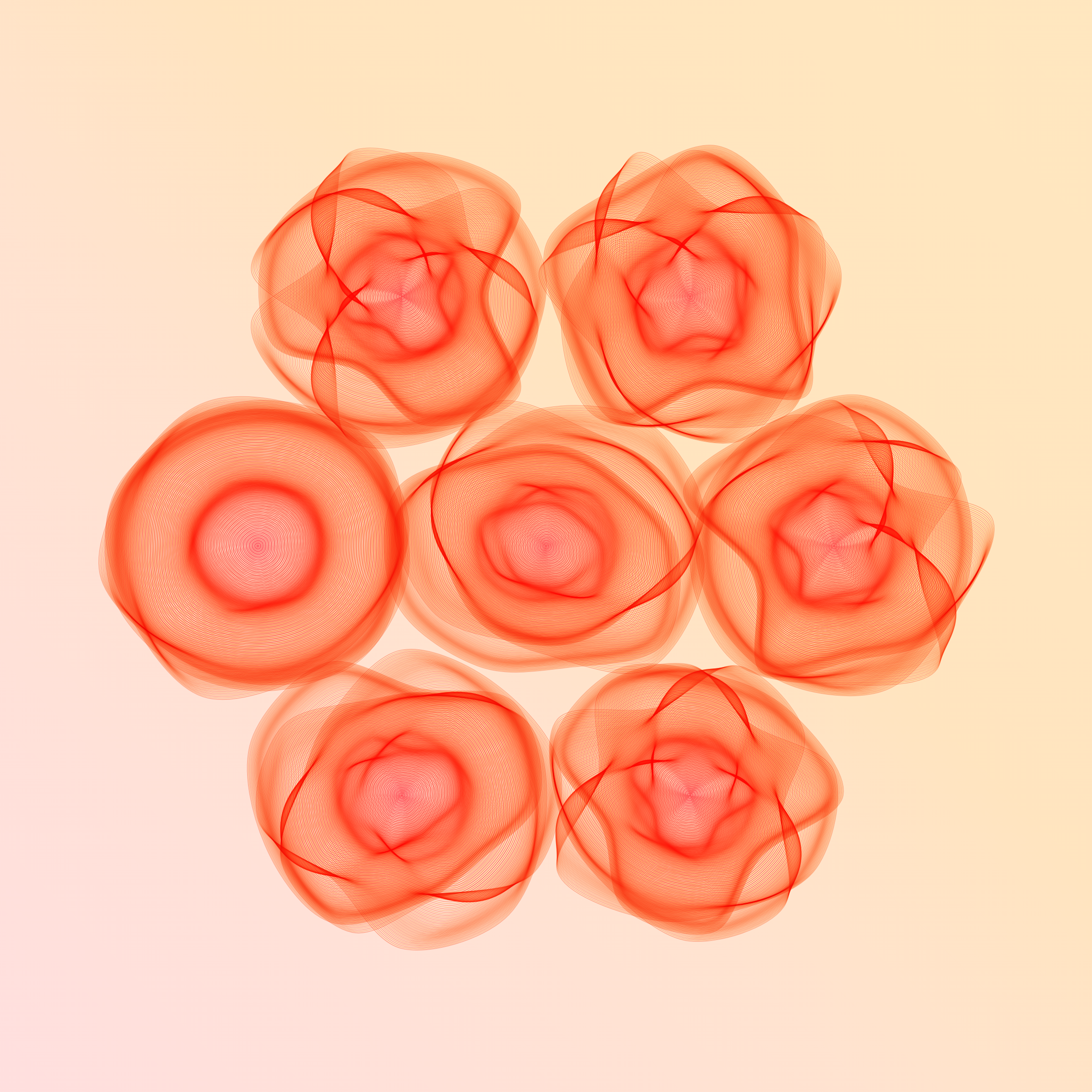 Art Blocks - Art Blocks v2 - Flowers #556 - NFT # 116000556