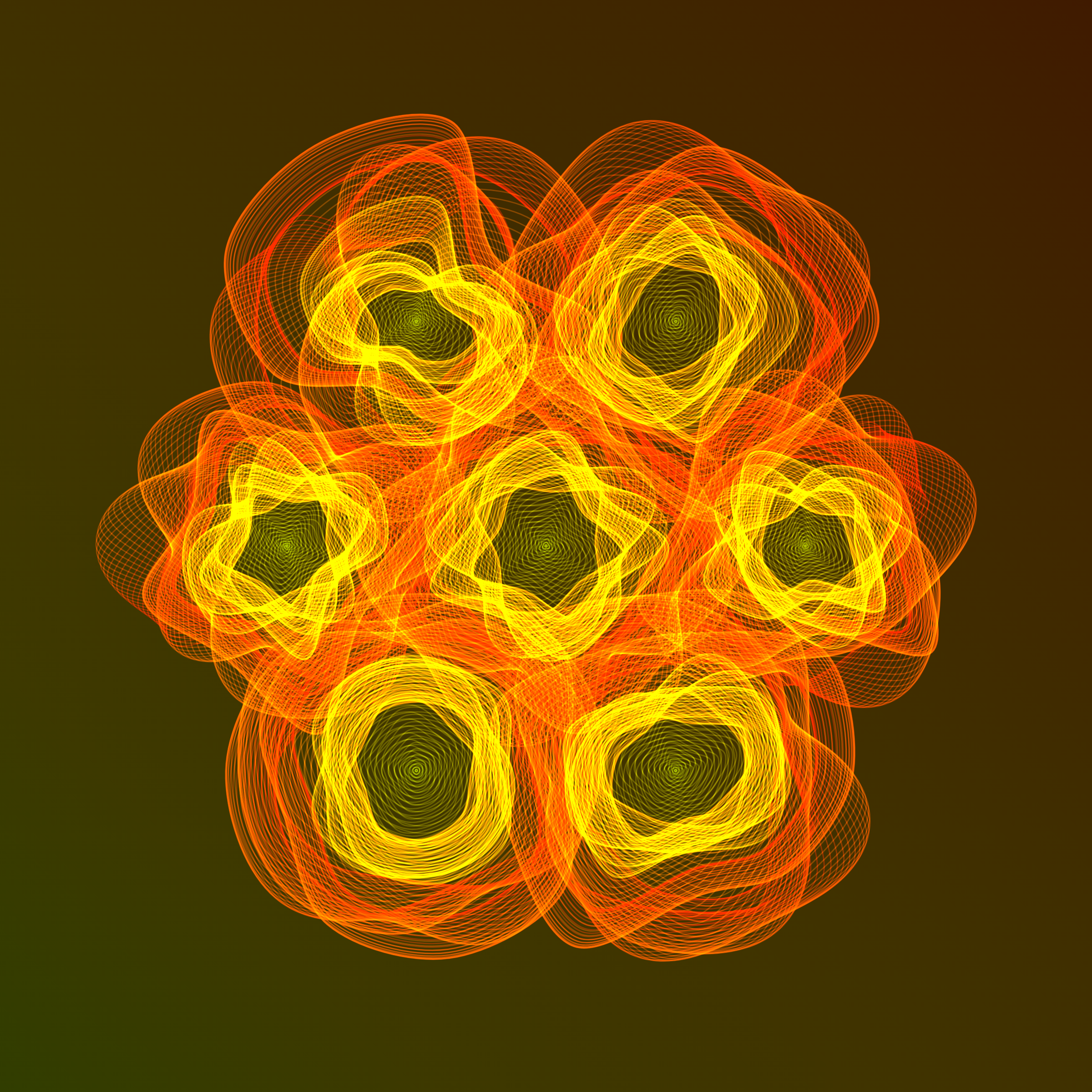 Art Blocks - Art Blocks v2 - Flowers #559 - NFT # 116000559