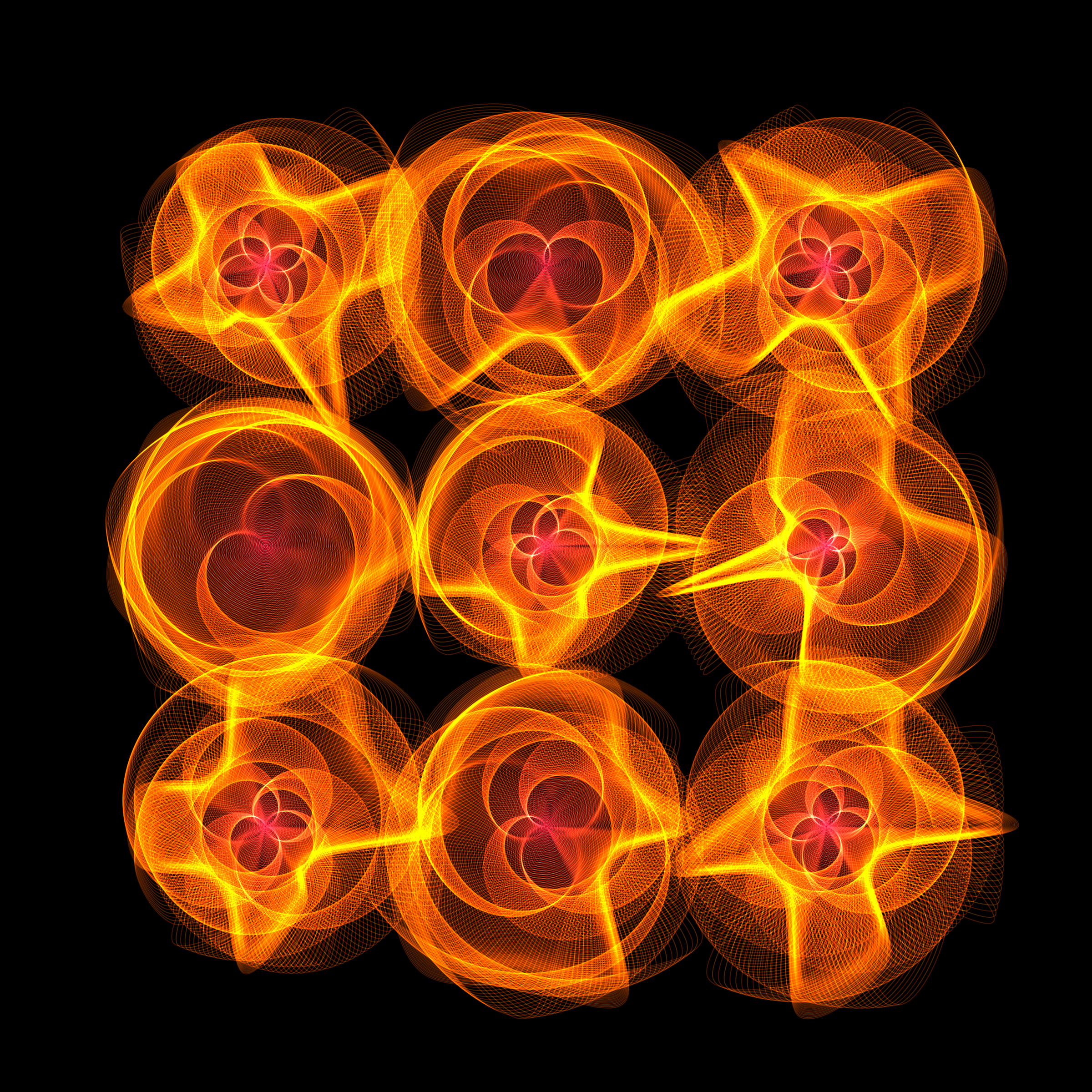 Art Blocks - Art Blocks v2 - Flowers #579 - NFT # 116000579