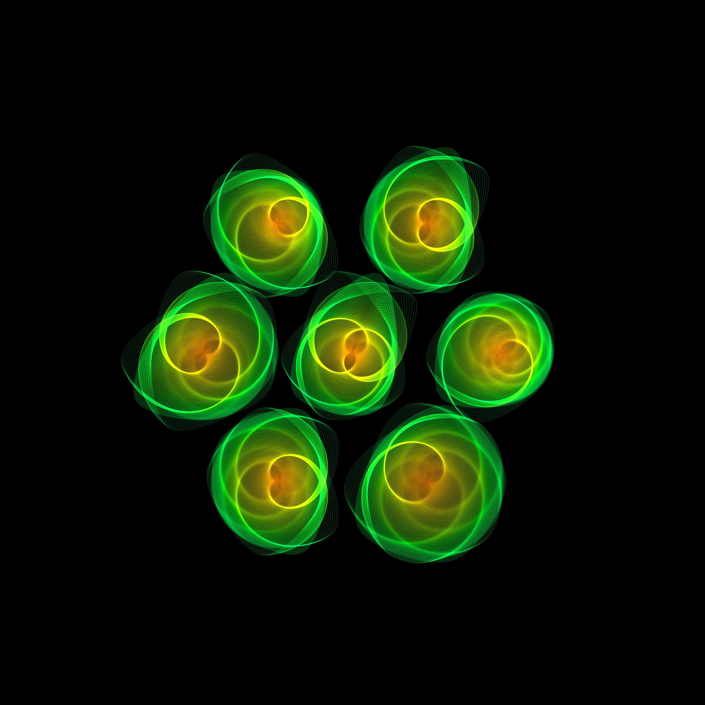 Art Blocks - Art Blocks v2 - Flowers #581 - NFT # 116000581