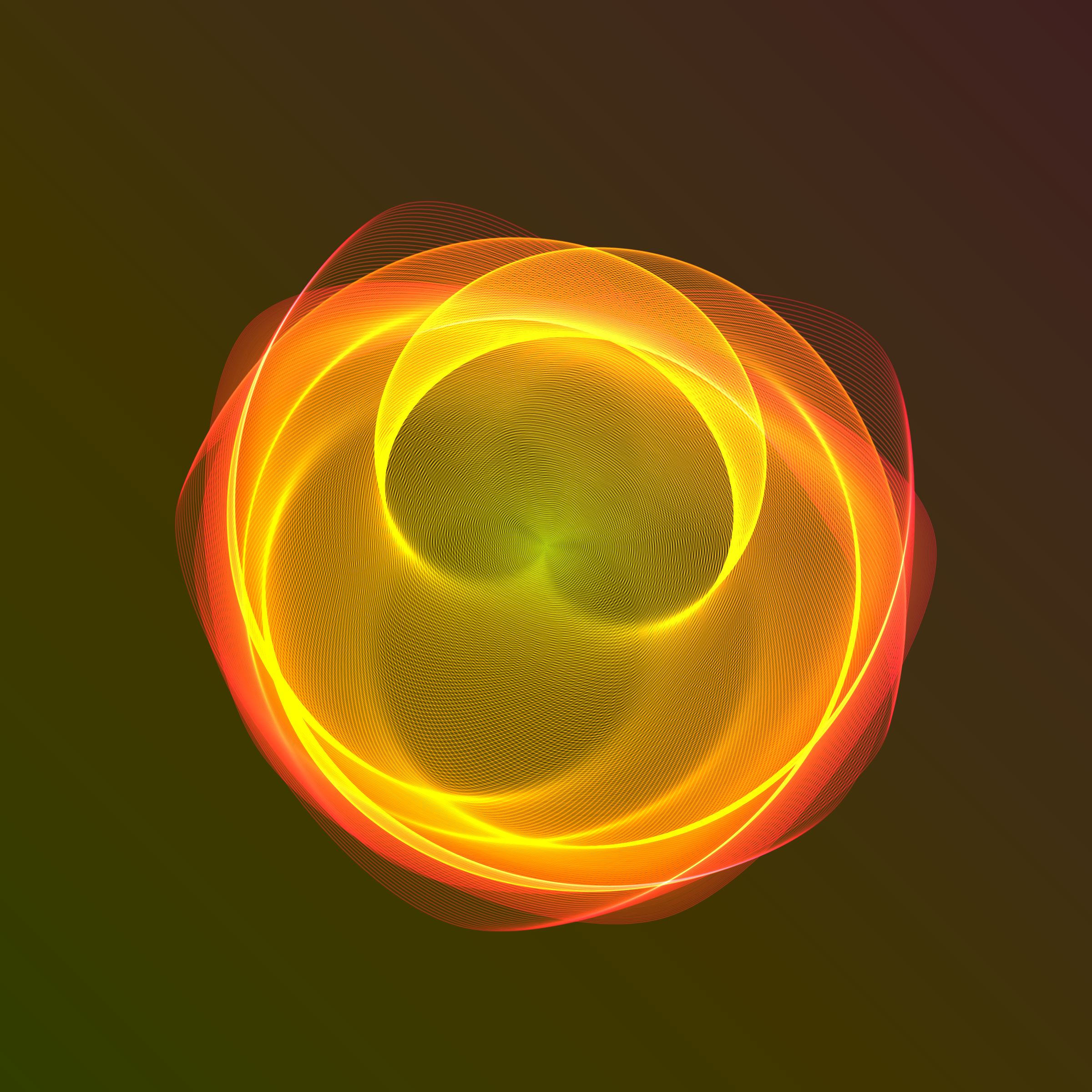 Art Blocks - Art Blocks v2 - Flowers #583 - NFT # 116000583