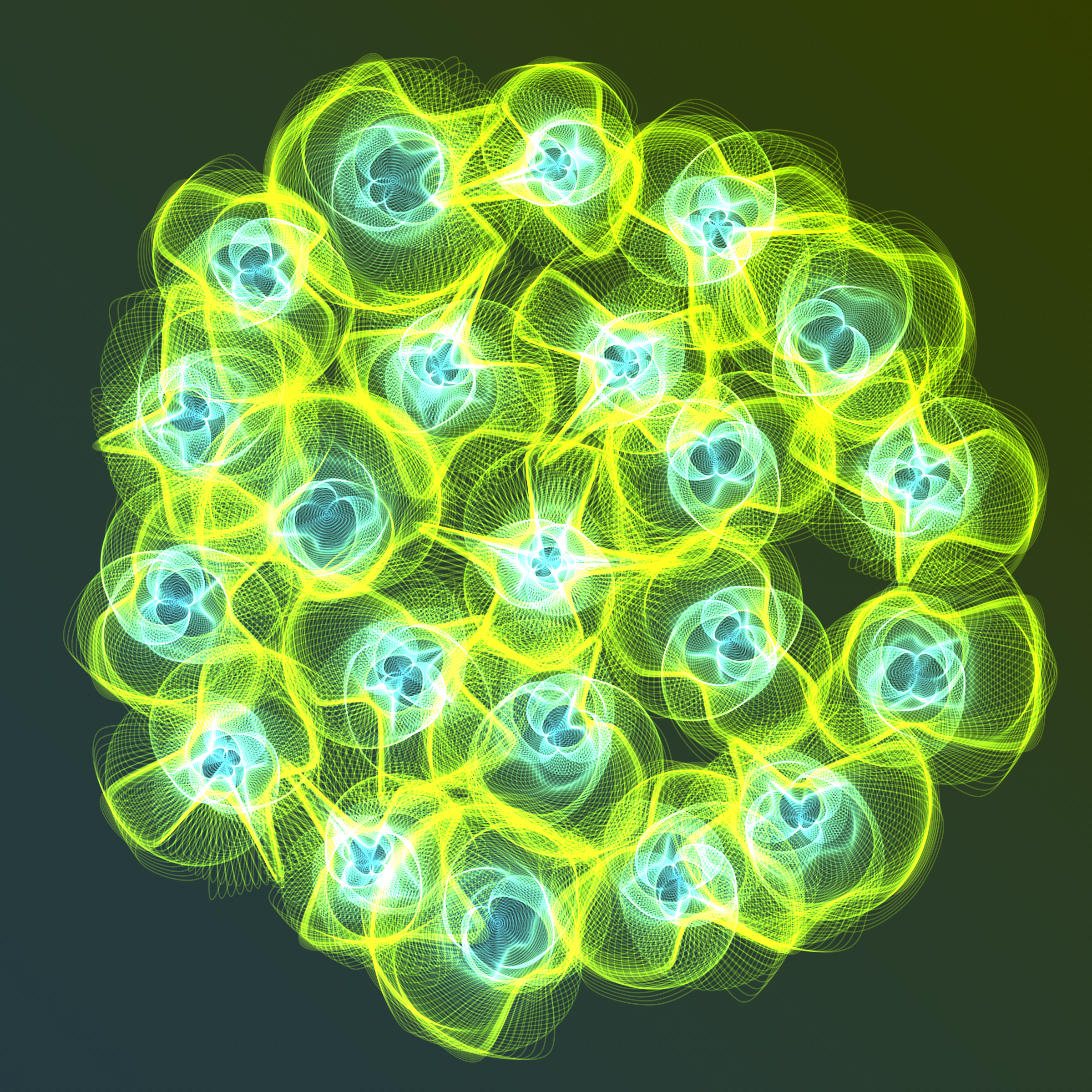 Art Blocks - Art Blocks v2 - Flowers #590 - NFT # 116000590