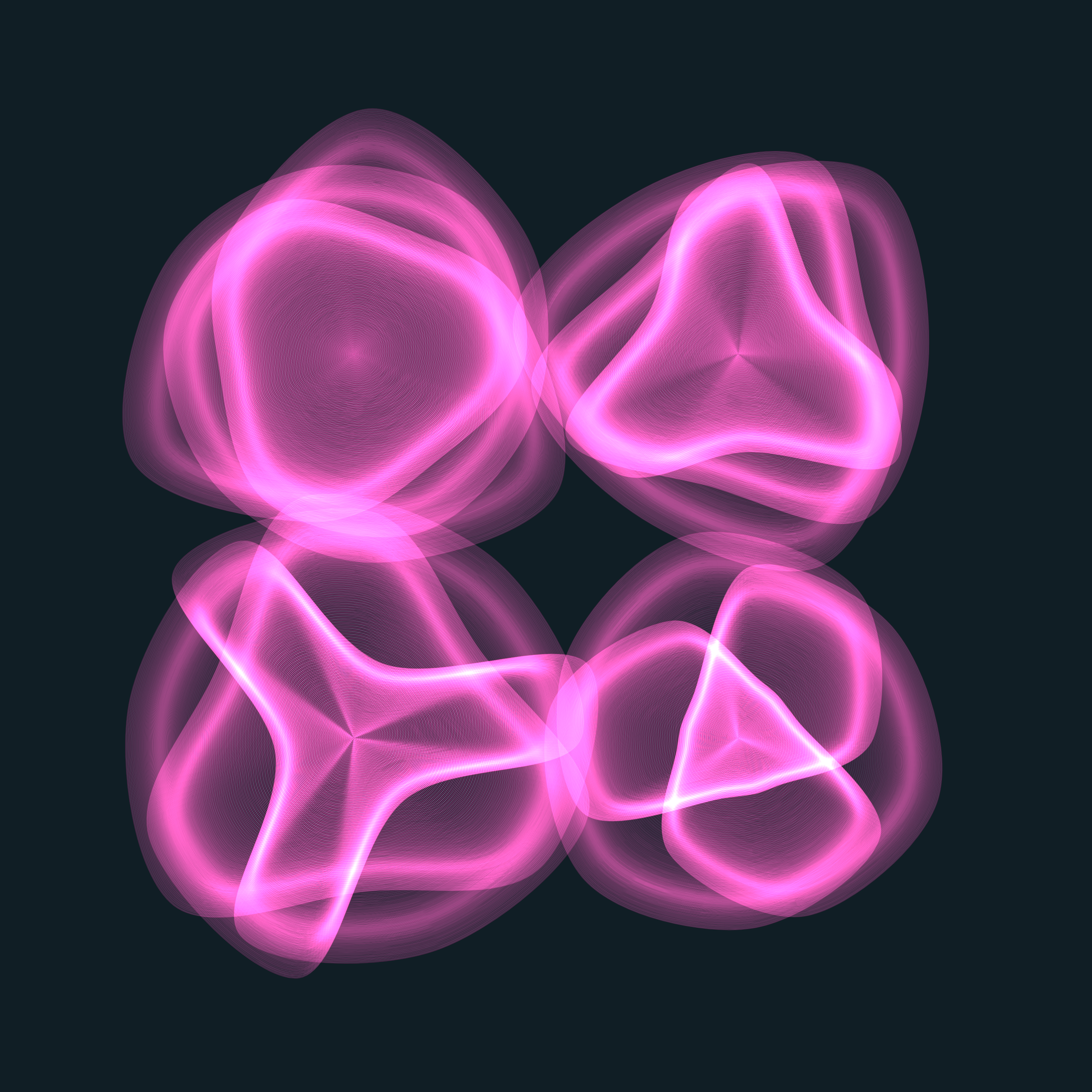 Art Blocks - Art Blocks v2 - Flowers #592 - NFT # 116000592