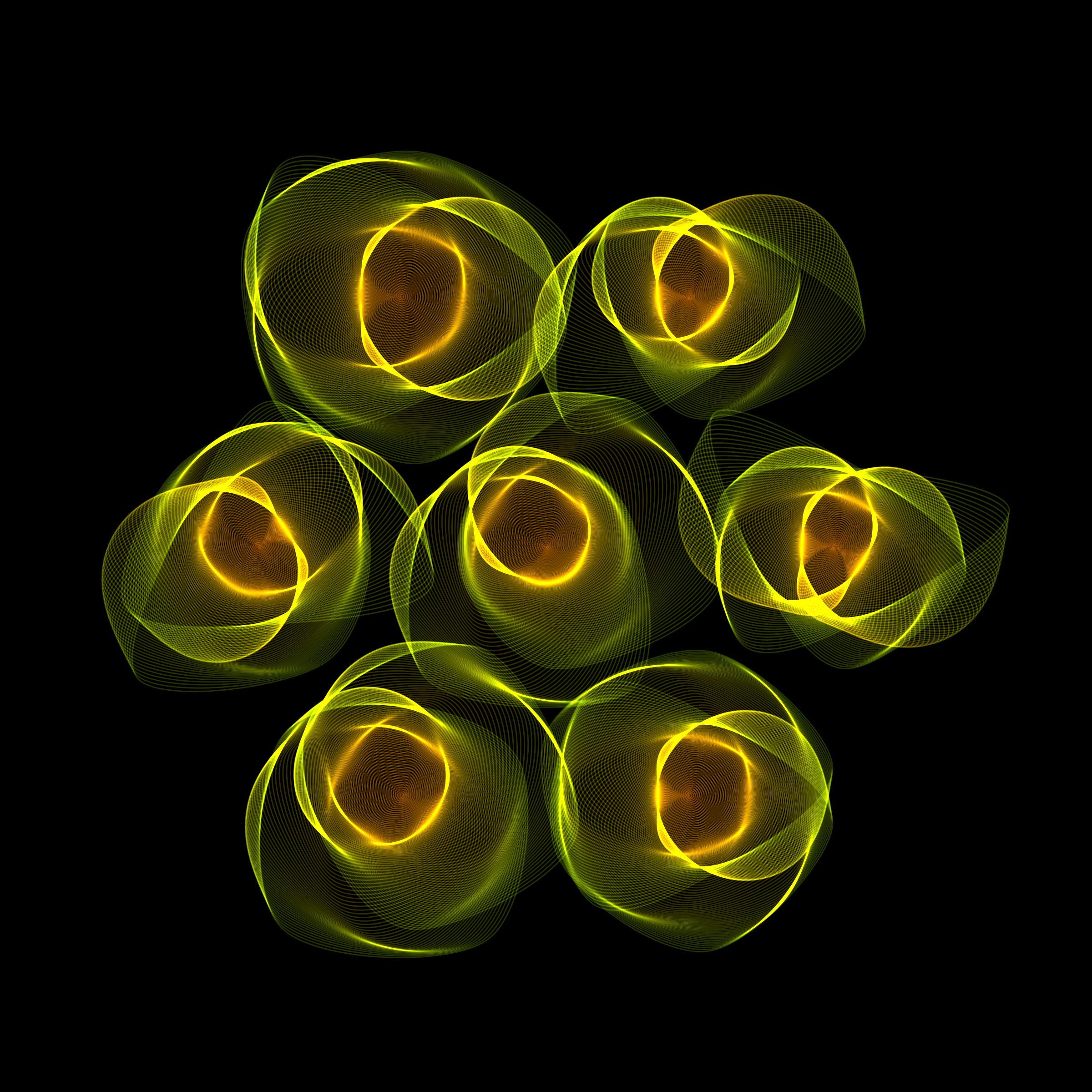 Art Blocks - Art Blocks v2 - Flowers #595 - NFT # 116000595