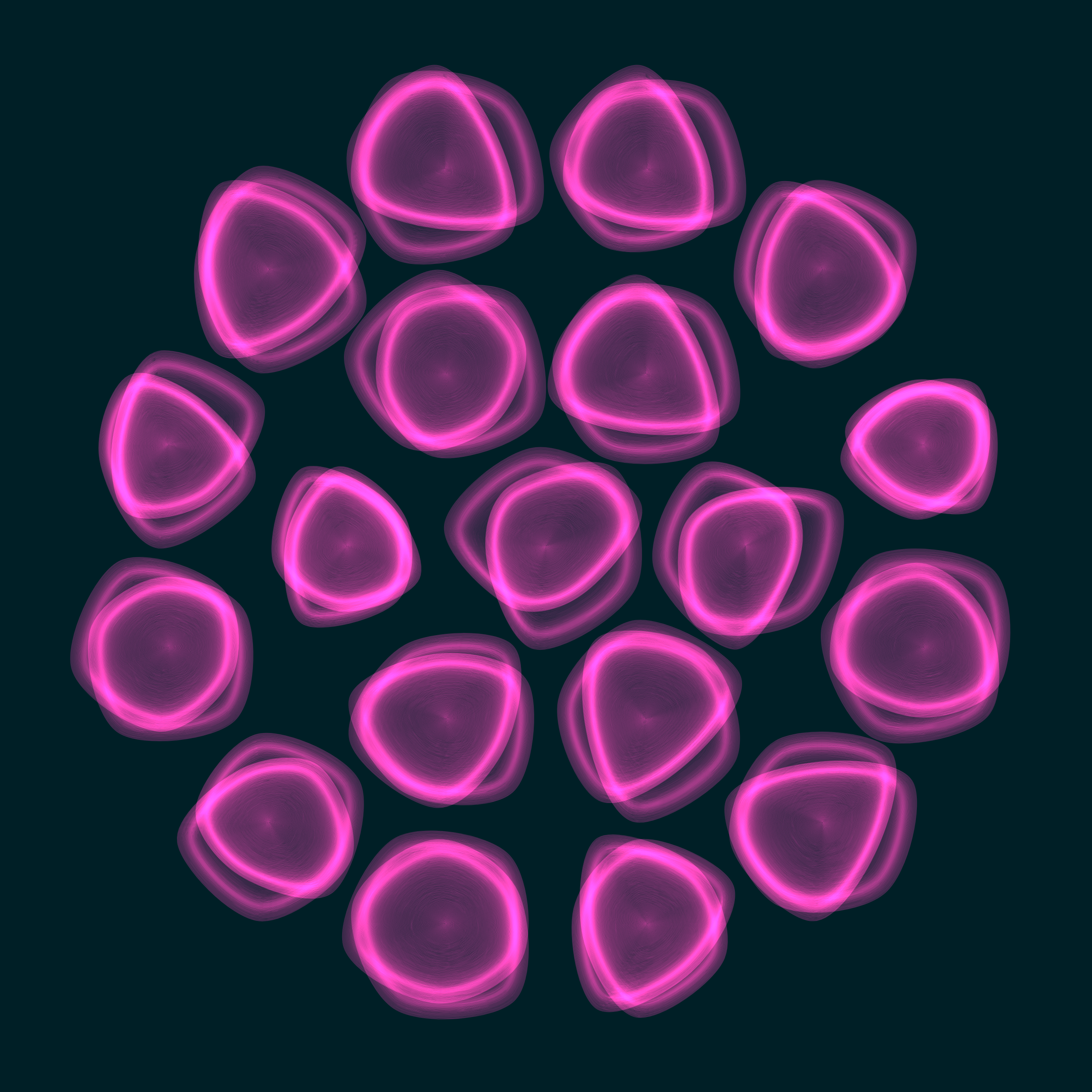 Art Blocks - Art Blocks v2 - Flowers #596 - NFT # 116000596