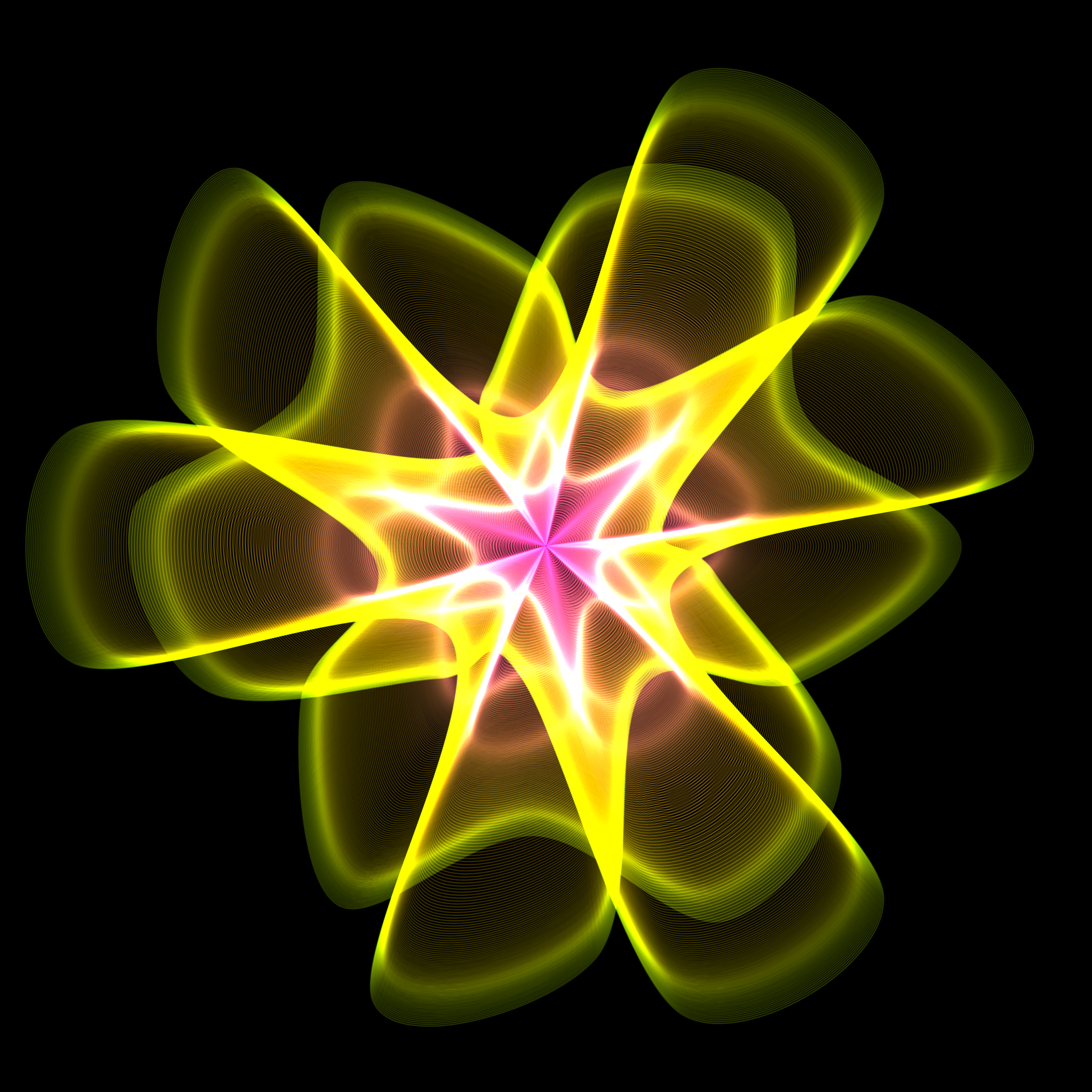 Art Blocks - Art Blocks v2 - Flowers #607 - NFT # 116000607