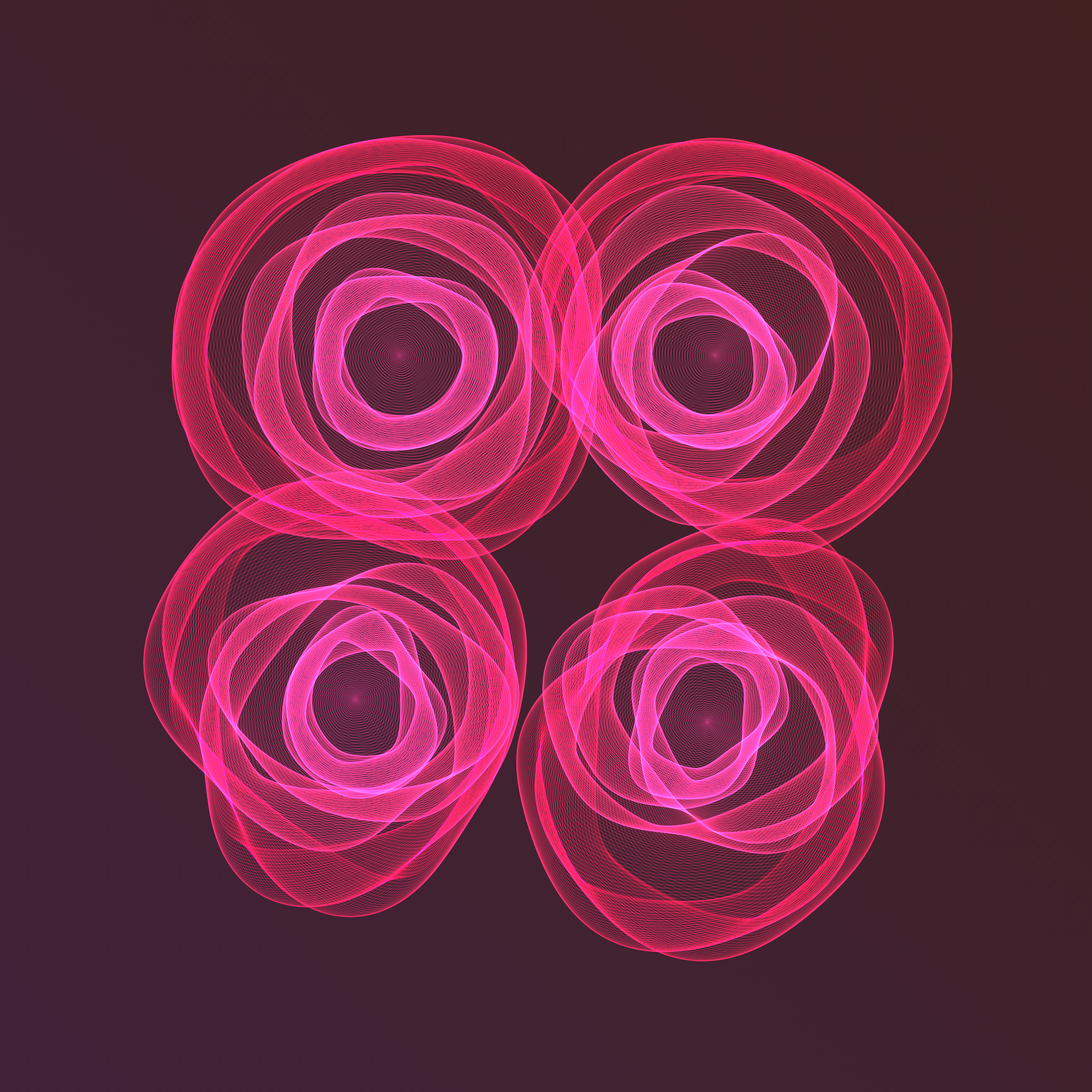 Art Blocks - Art Blocks v2 - Flowers #612 - NFT # 116000612