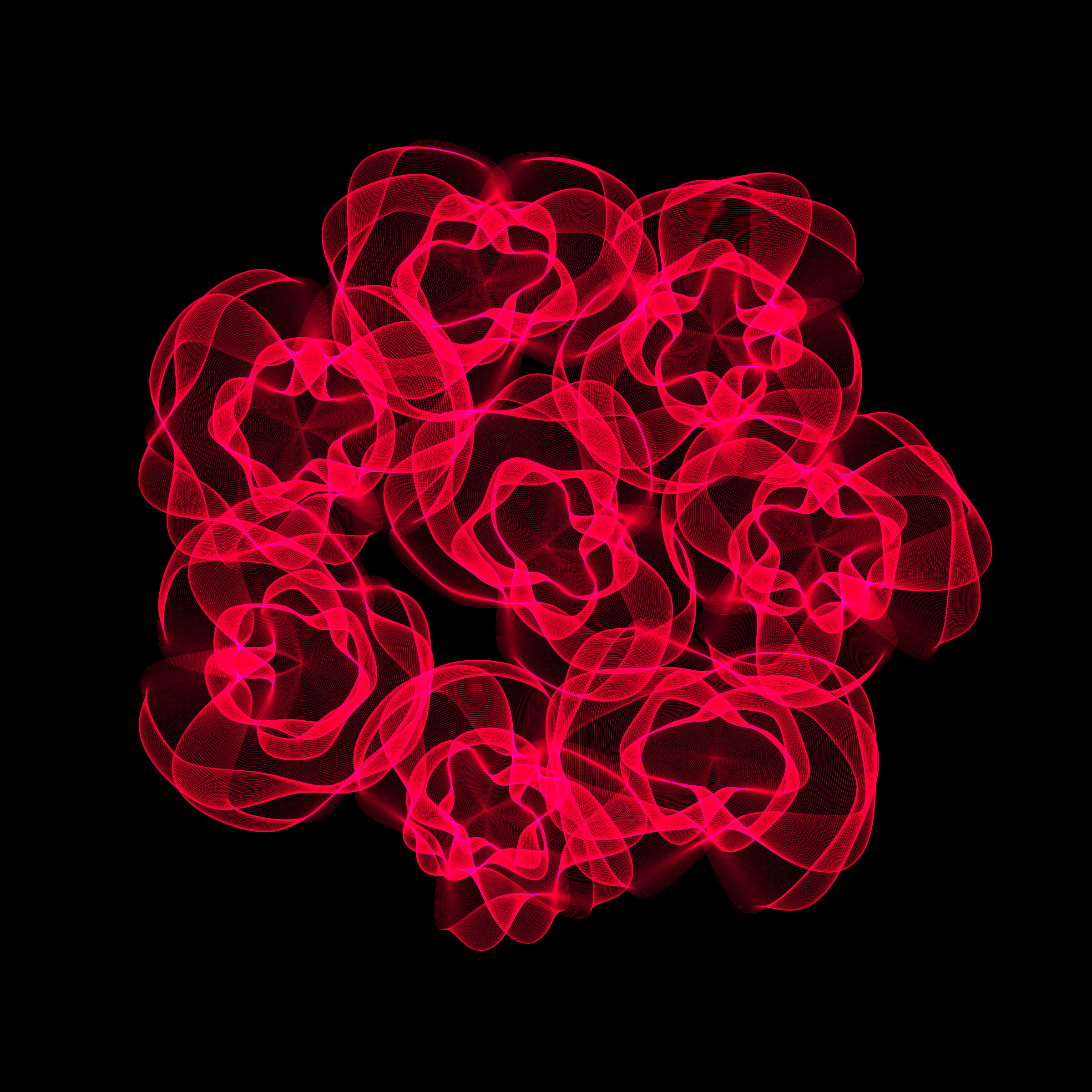 Art Blocks - Art Blocks v2 - Flowers #616 - NFT # 116000616