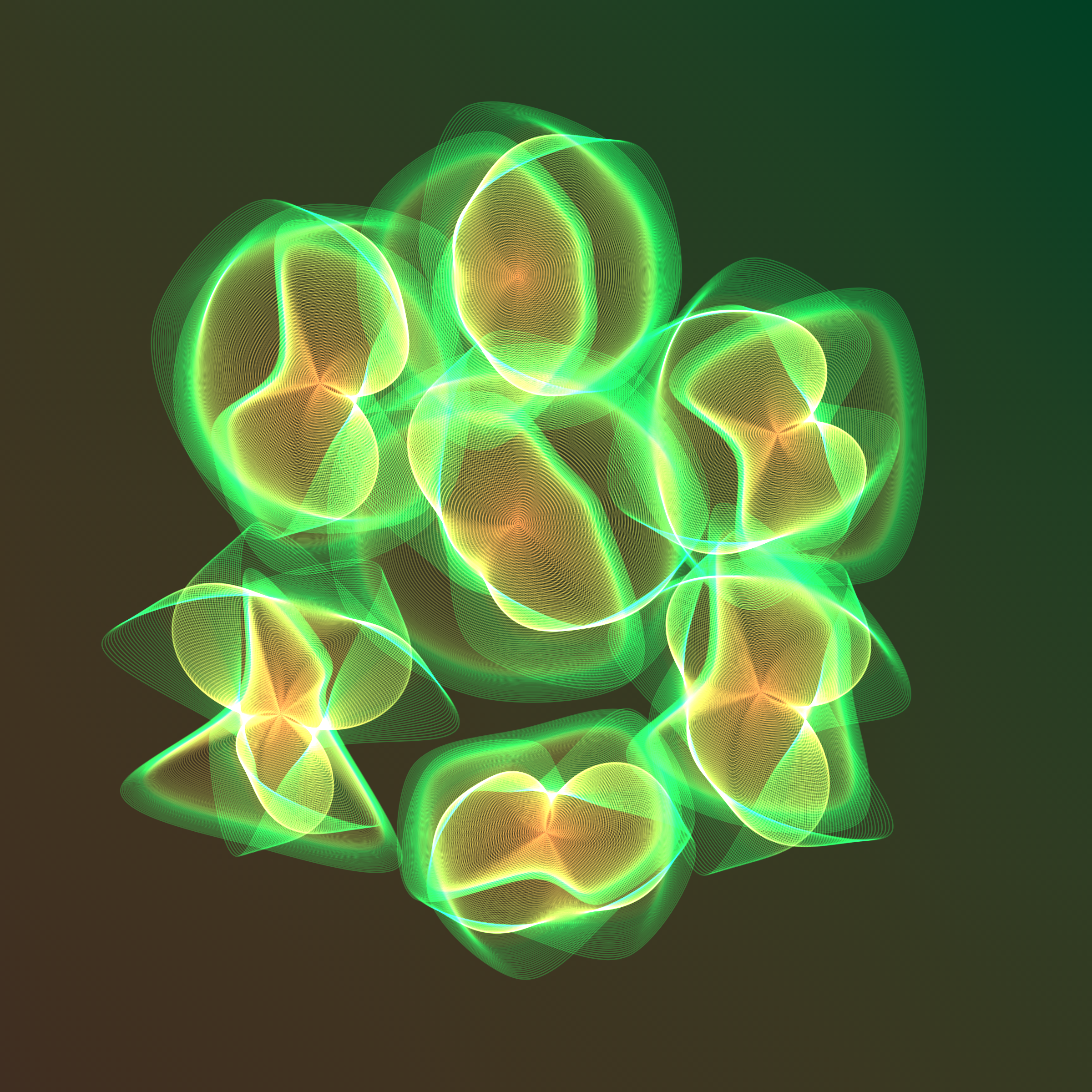 Art Blocks - Art Blocks v2 - Flowers #617 - NFT # 116000617