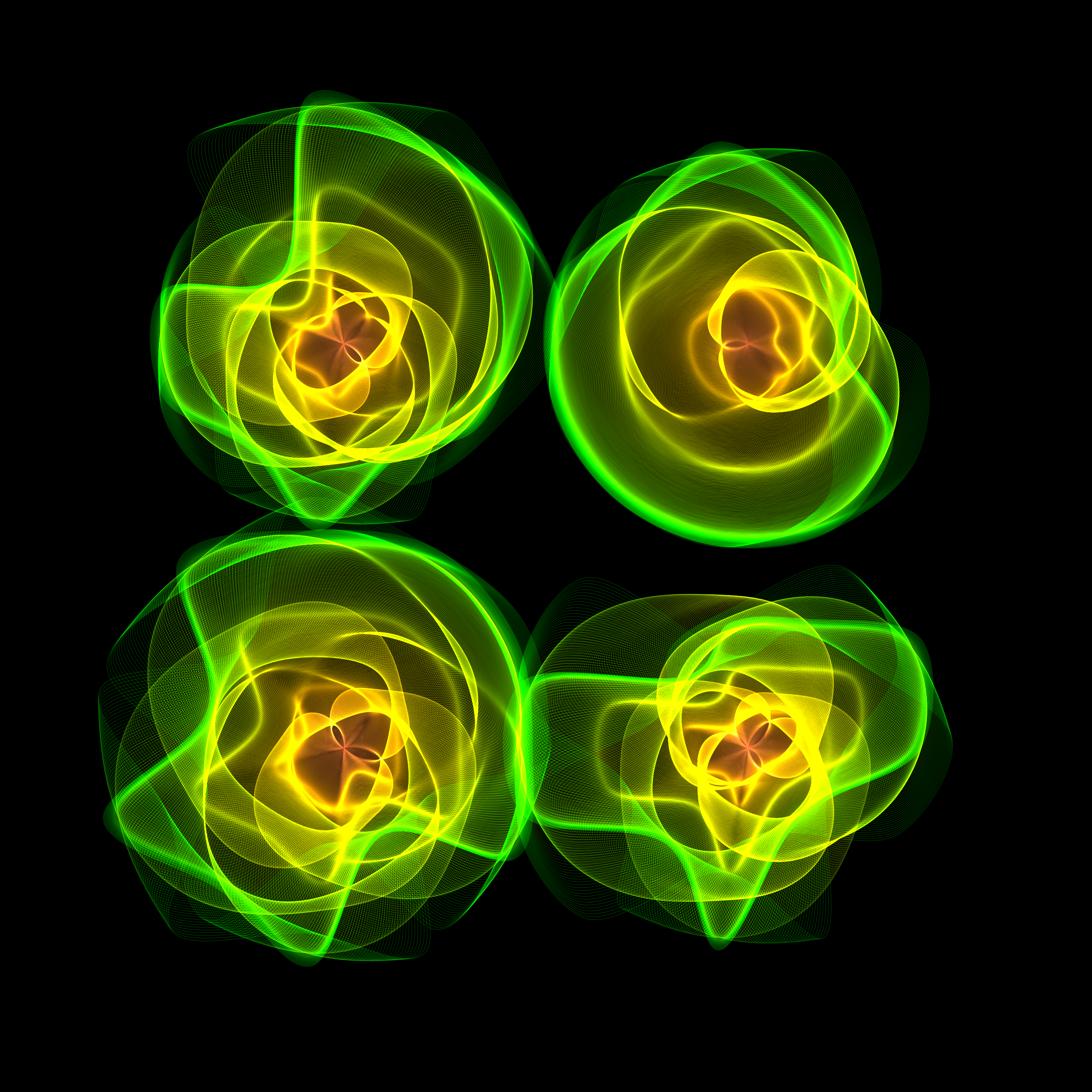 Art Blocks - Art Blocks v2 - Flowers #619 - NFT # 116000619