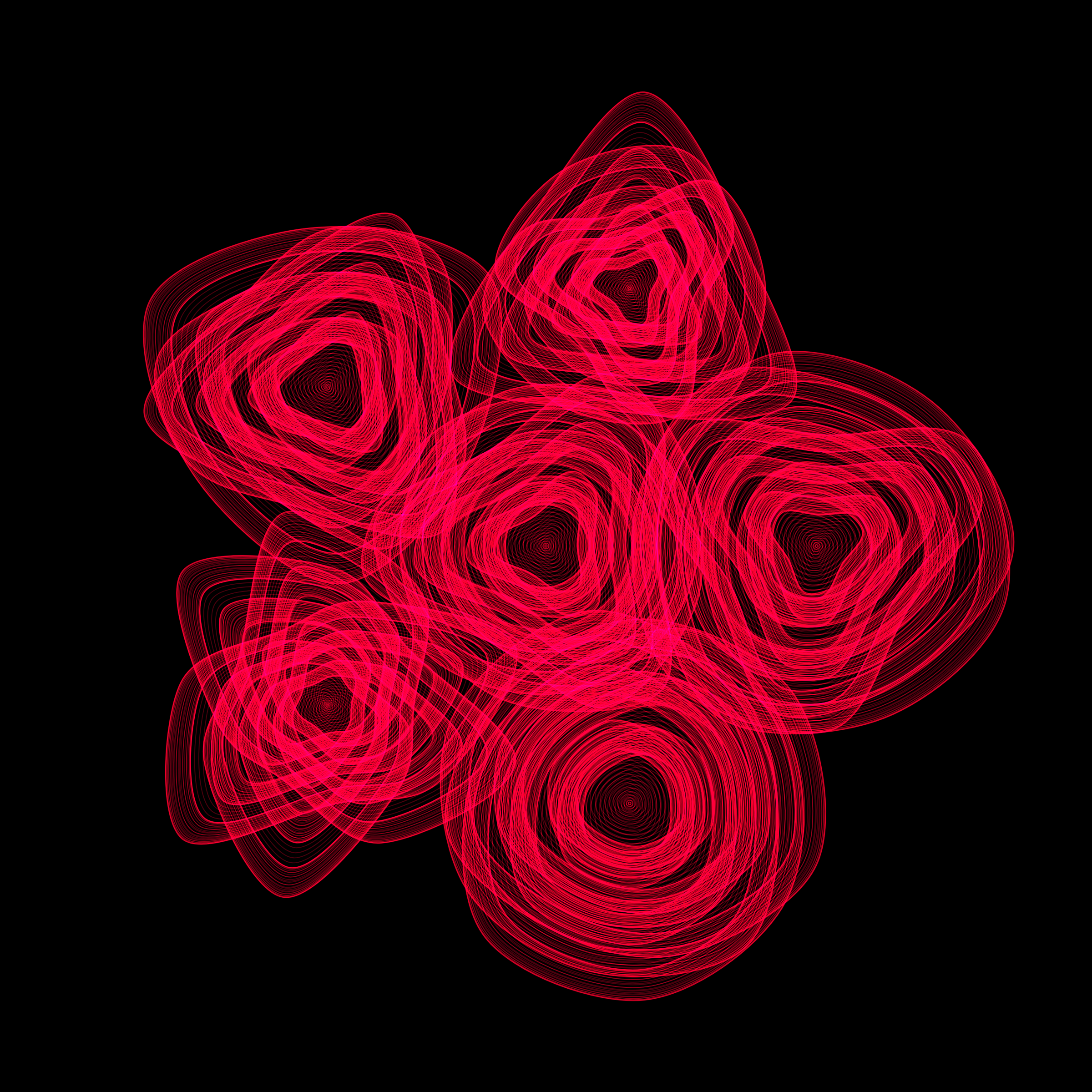 Art Blocks - Art Blocks v2 - Flowers #621 - NFT # 116000621