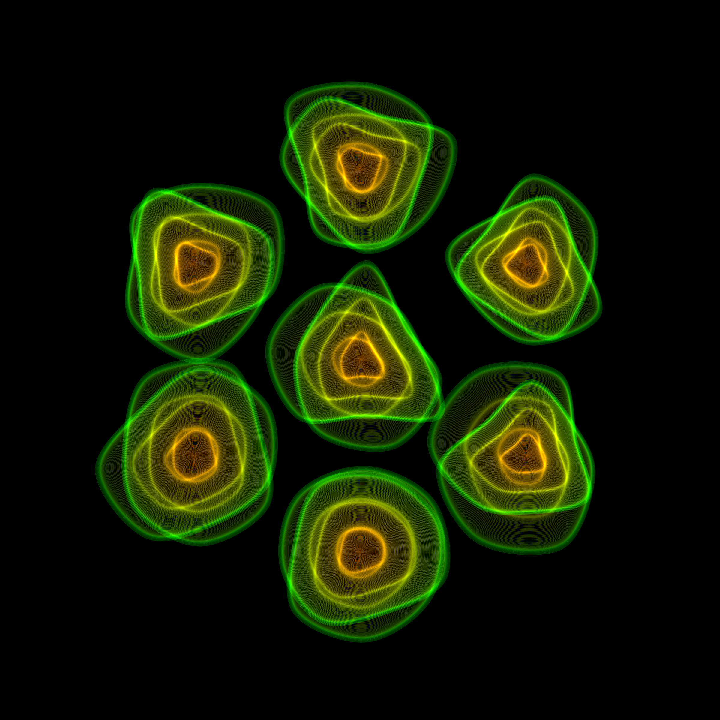 Art Blocks - Art Blocks v2 - Flowers #626 - NFT # 116000626