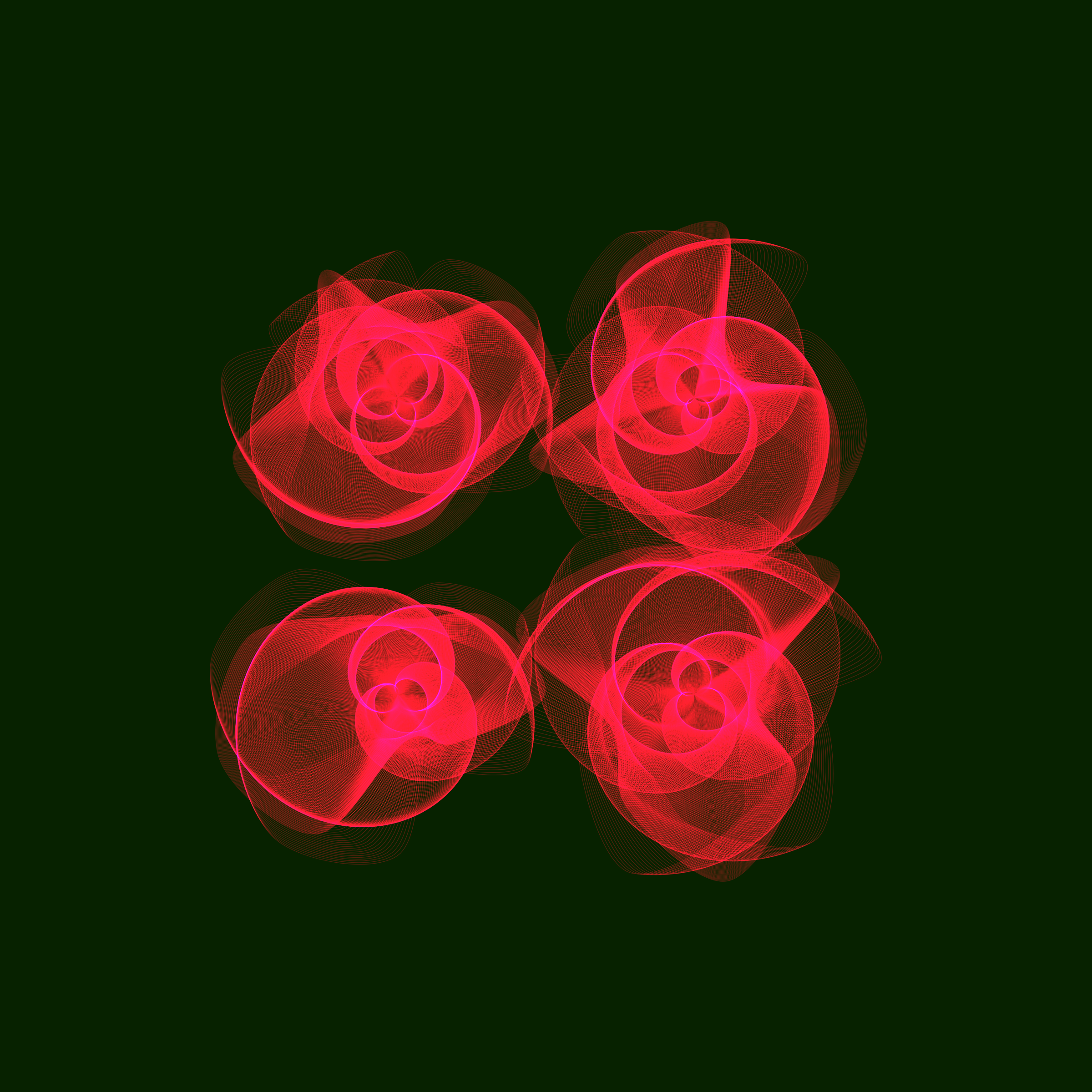 Art Blocks - Art Blocks v2 - Flowers #629 - NFT # 116000629