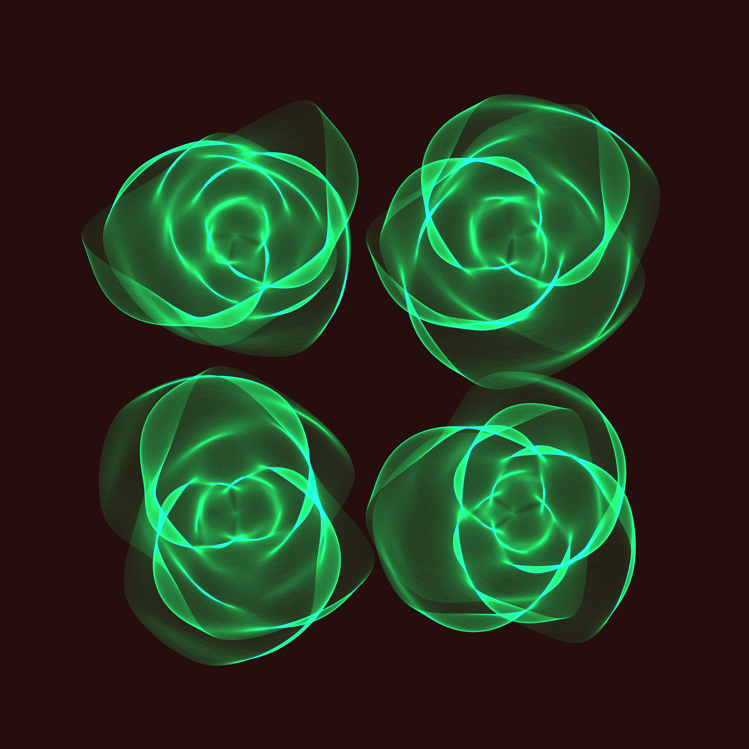 Art Blocks - Art Blocks v2 - Flowers #630 - NFT # 116000630