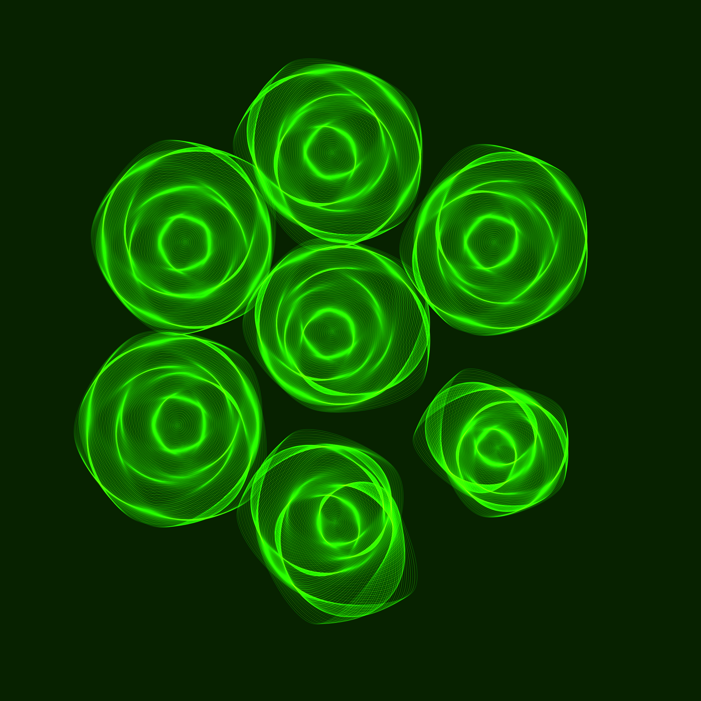 Art Blocks - Art Blocks v2 - Flowers #637 - NFT # 116000637