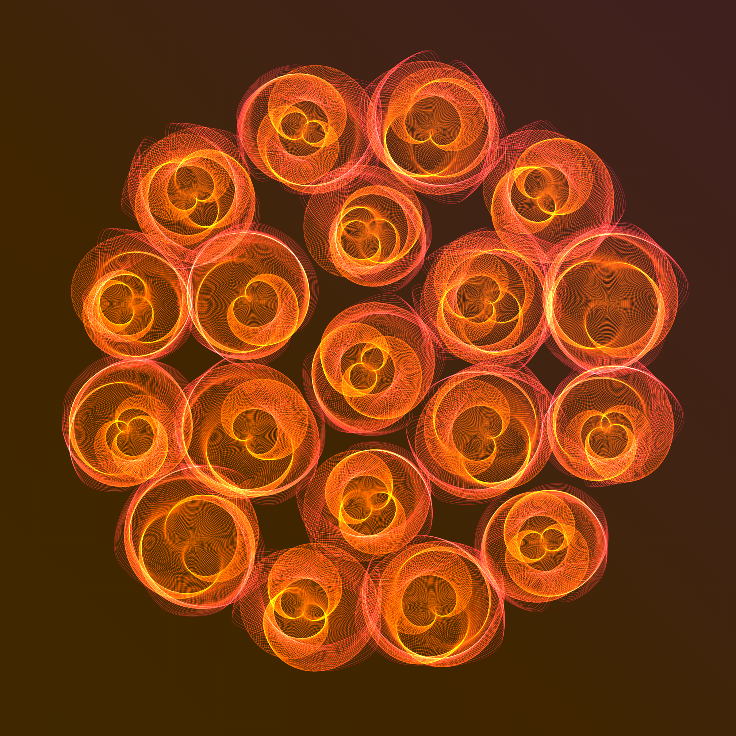 Art Blocks - Art Blocks v2 - Flowers #643 - NFT # 116000643