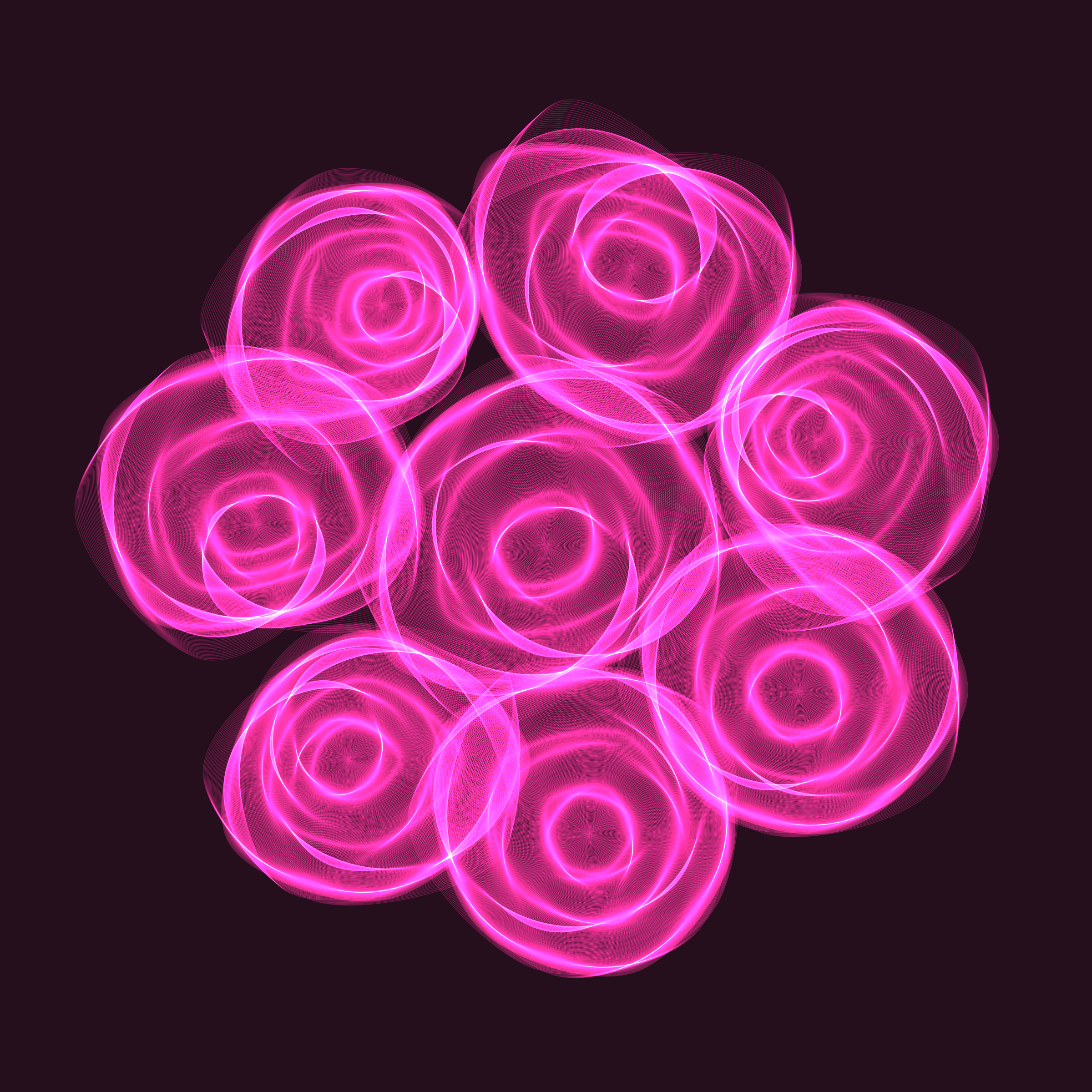 Art Blocks - Art Blocks v2 - Flowers #645 - NFT # 116000645