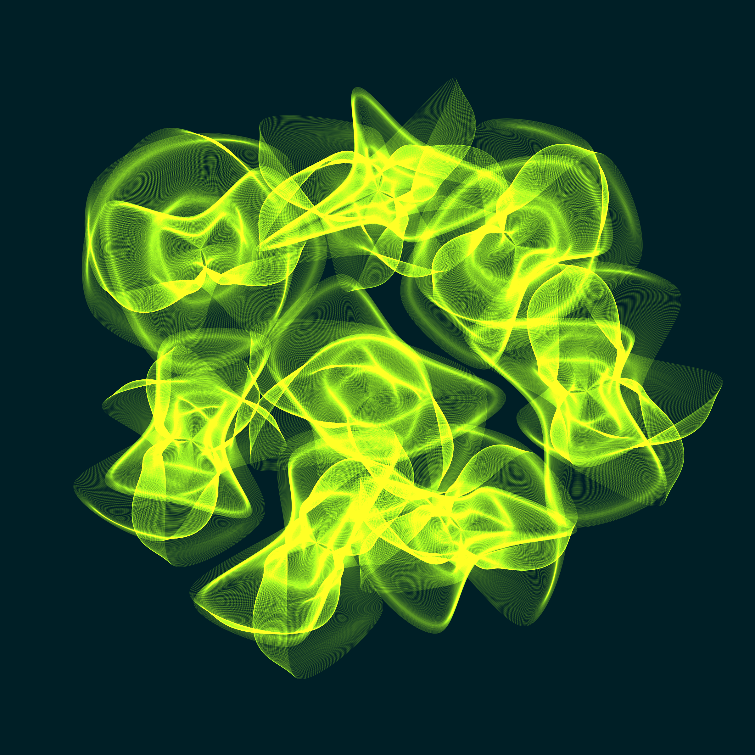 Art Blocks - Art Blocks v2 - Flowers #650 - NFT # 116000650