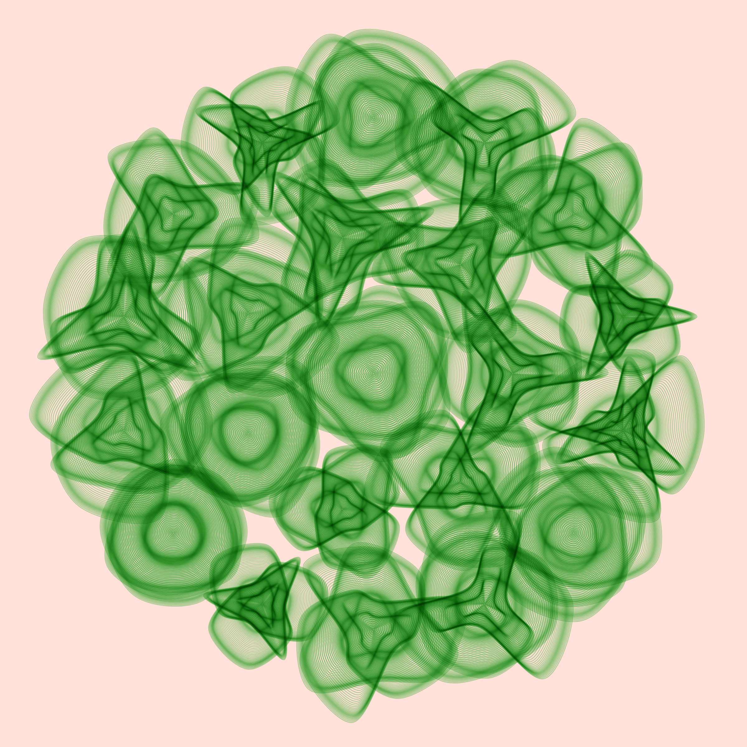 Art Blocks - Art Blocks v2 - Flowers #658 - NFT # 116000658