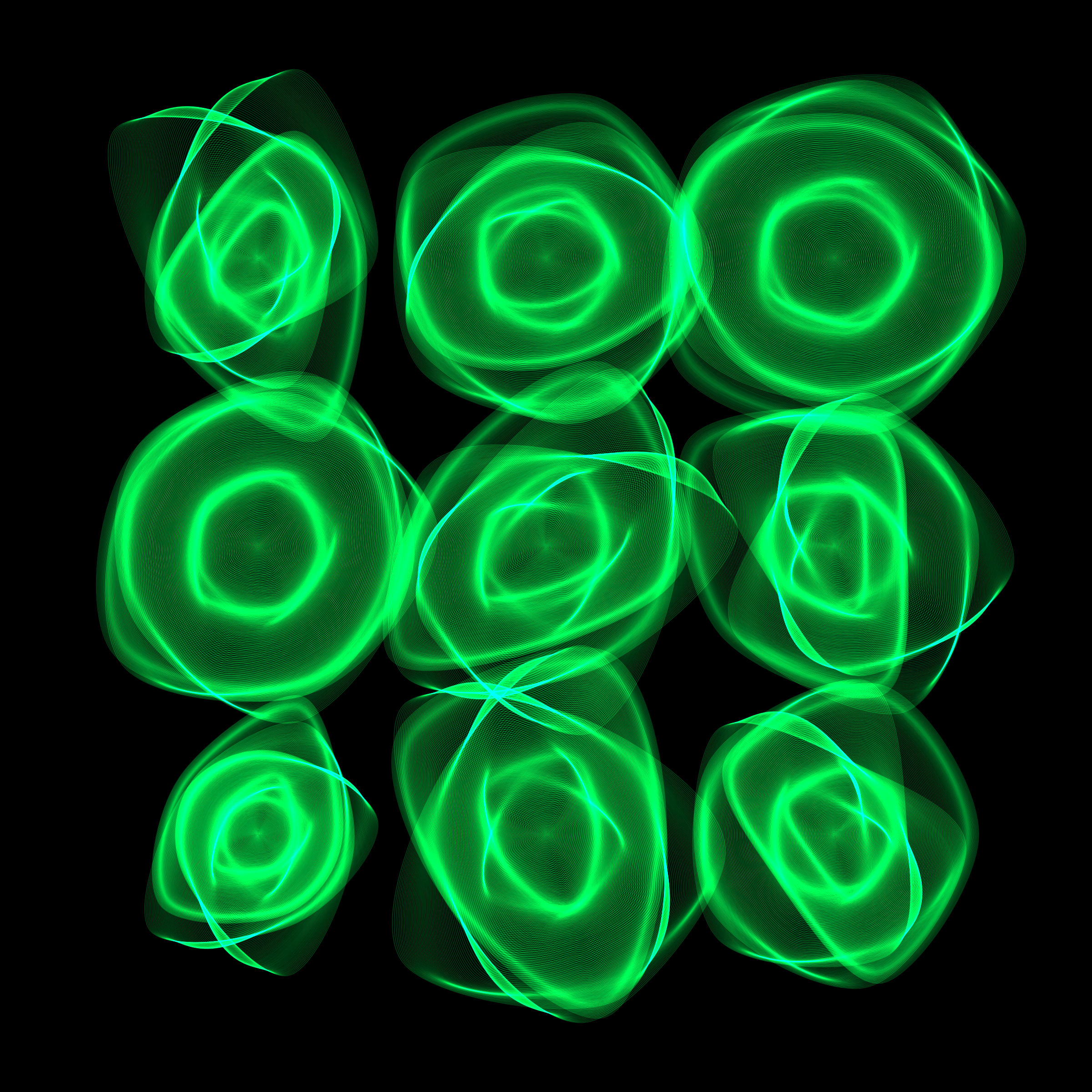 Art Blocks - Art Blocks v2 - Flowers #666 - NFT # 116000666