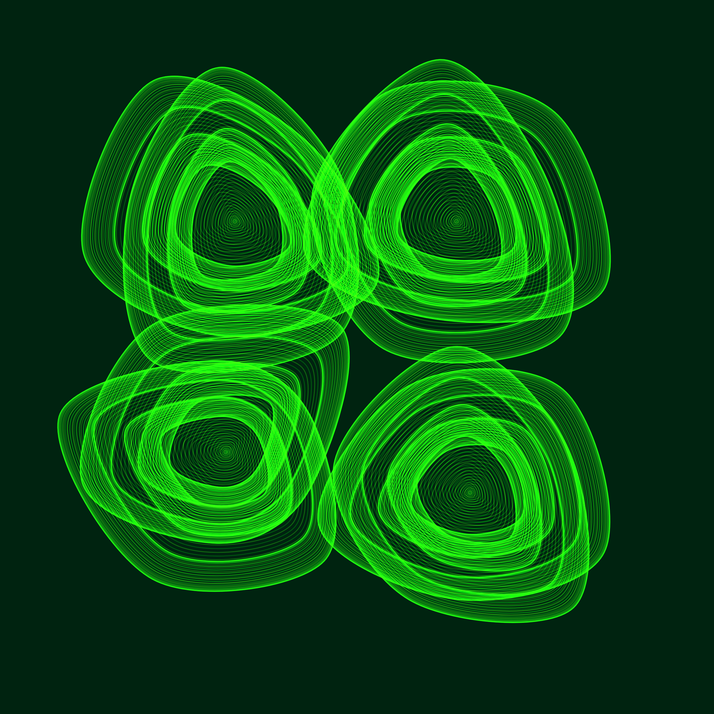 Art Blocks - Art Blocks v2 - Flowers #671 - NFT # 116000671