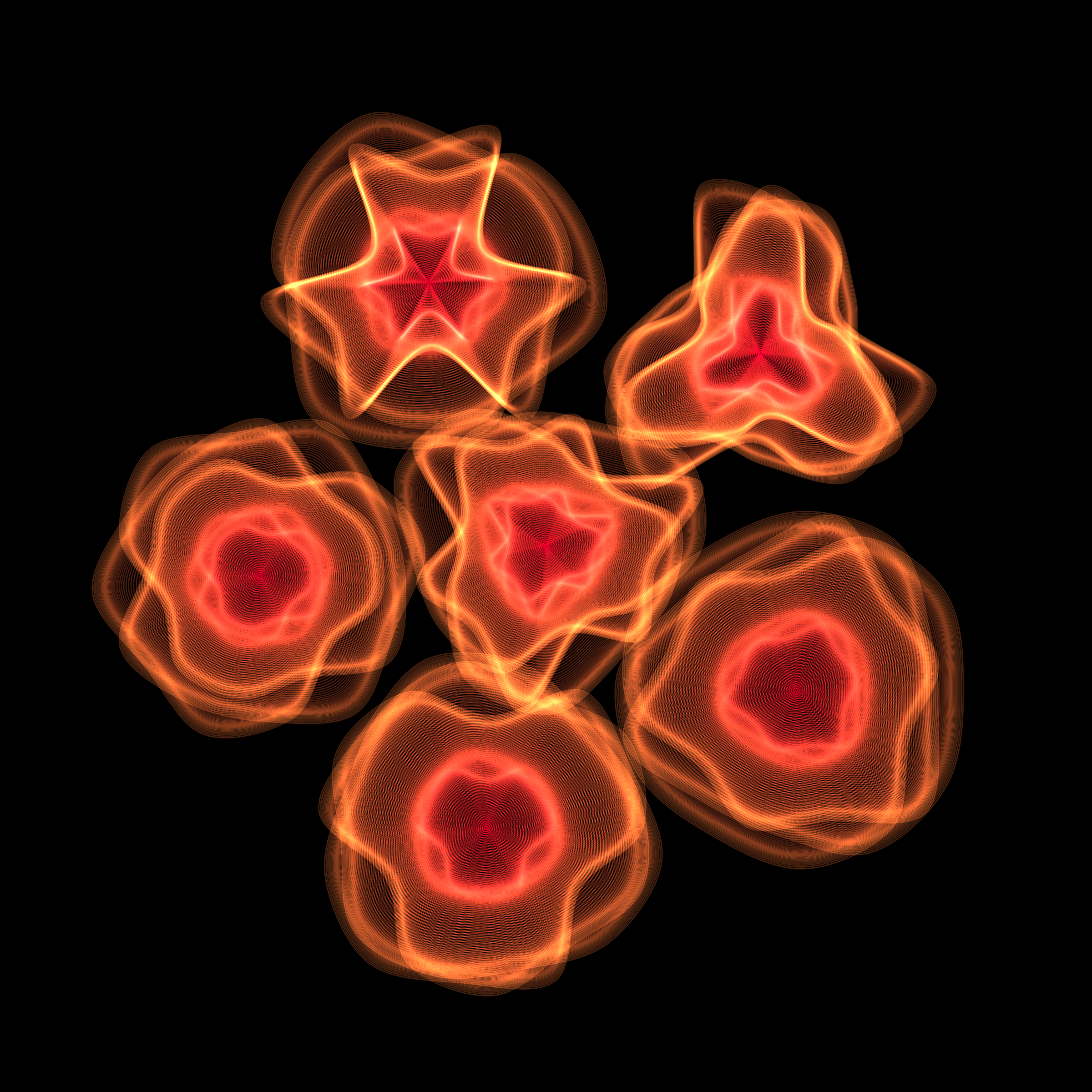 Art Blocks - Art Blocks v2 - Flowers #673 - NFT # 116000673