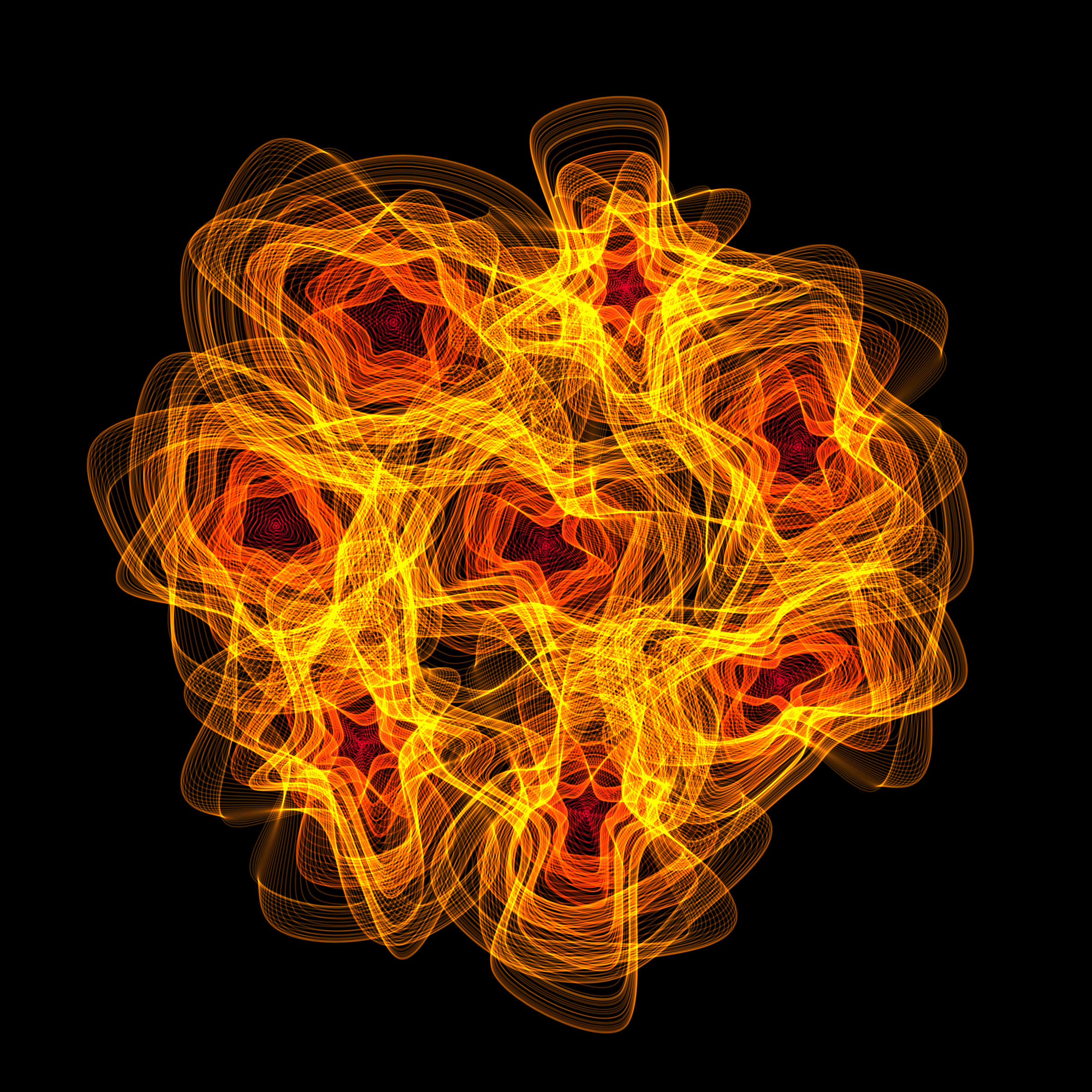 Art Blocks - Art Blocks v2 - Flowers #676 - NFT # 116000676