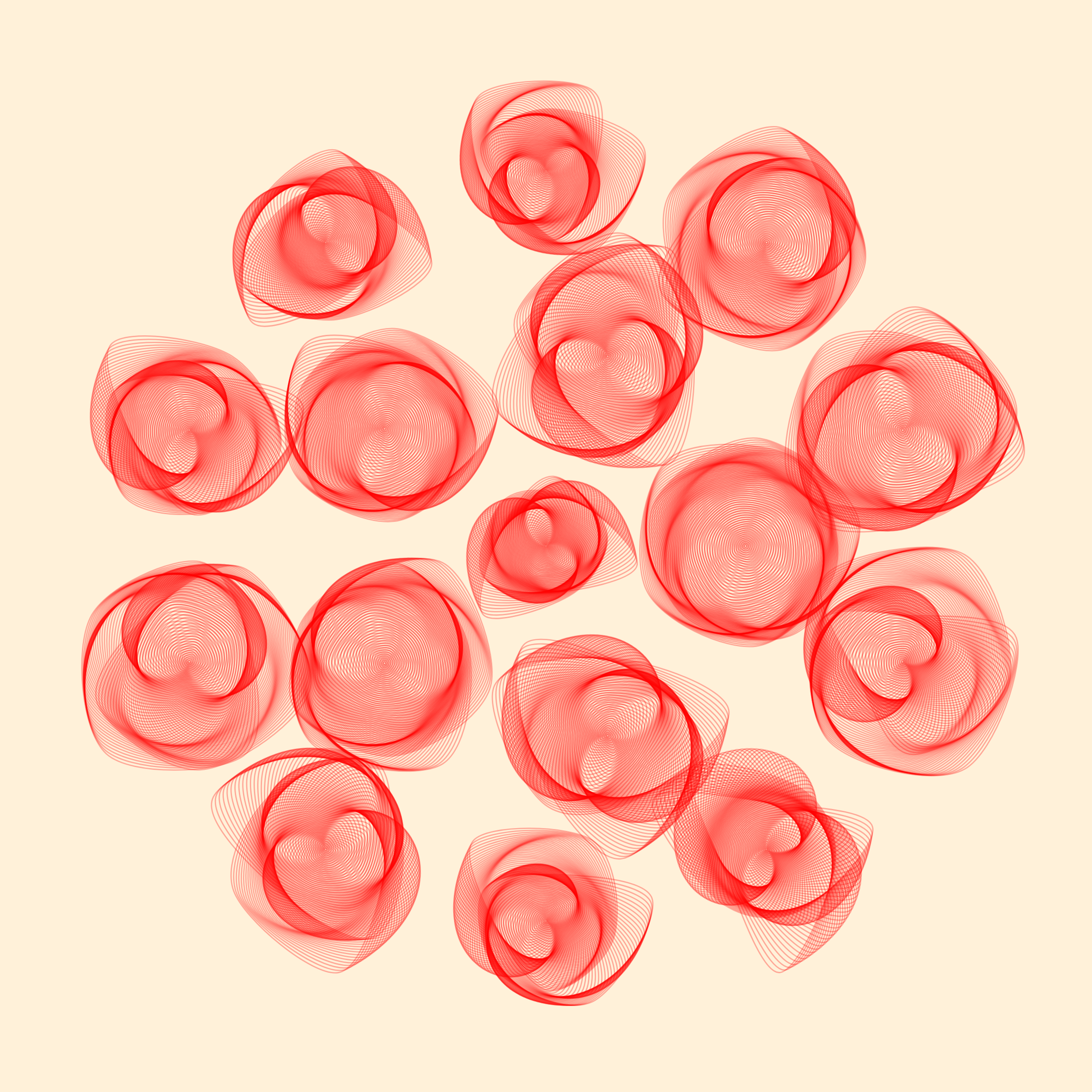 Art Blocks - Art Blocks v2 - Flowers #677 - NFT # 116000677