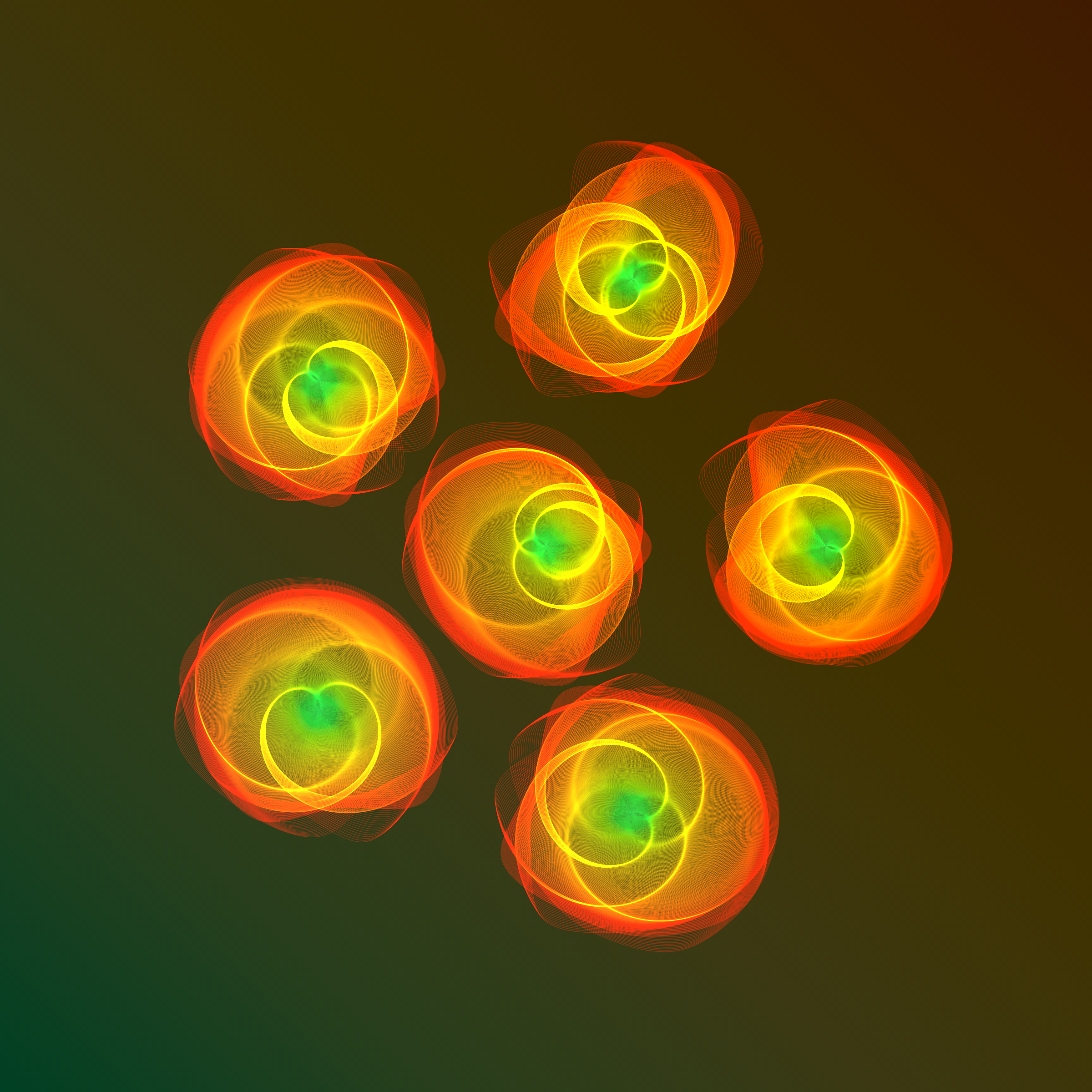 Art Blocks - Art Blocks v2 - Flowers #683 - NFT # 116000683