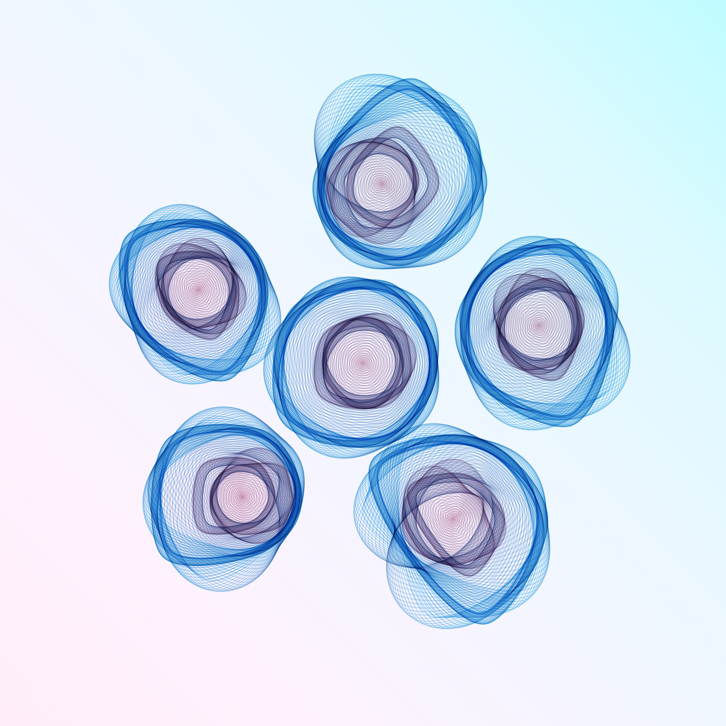 Art Blocks - Art Blocks v2 - Flowers #688 - NFT # 116000688