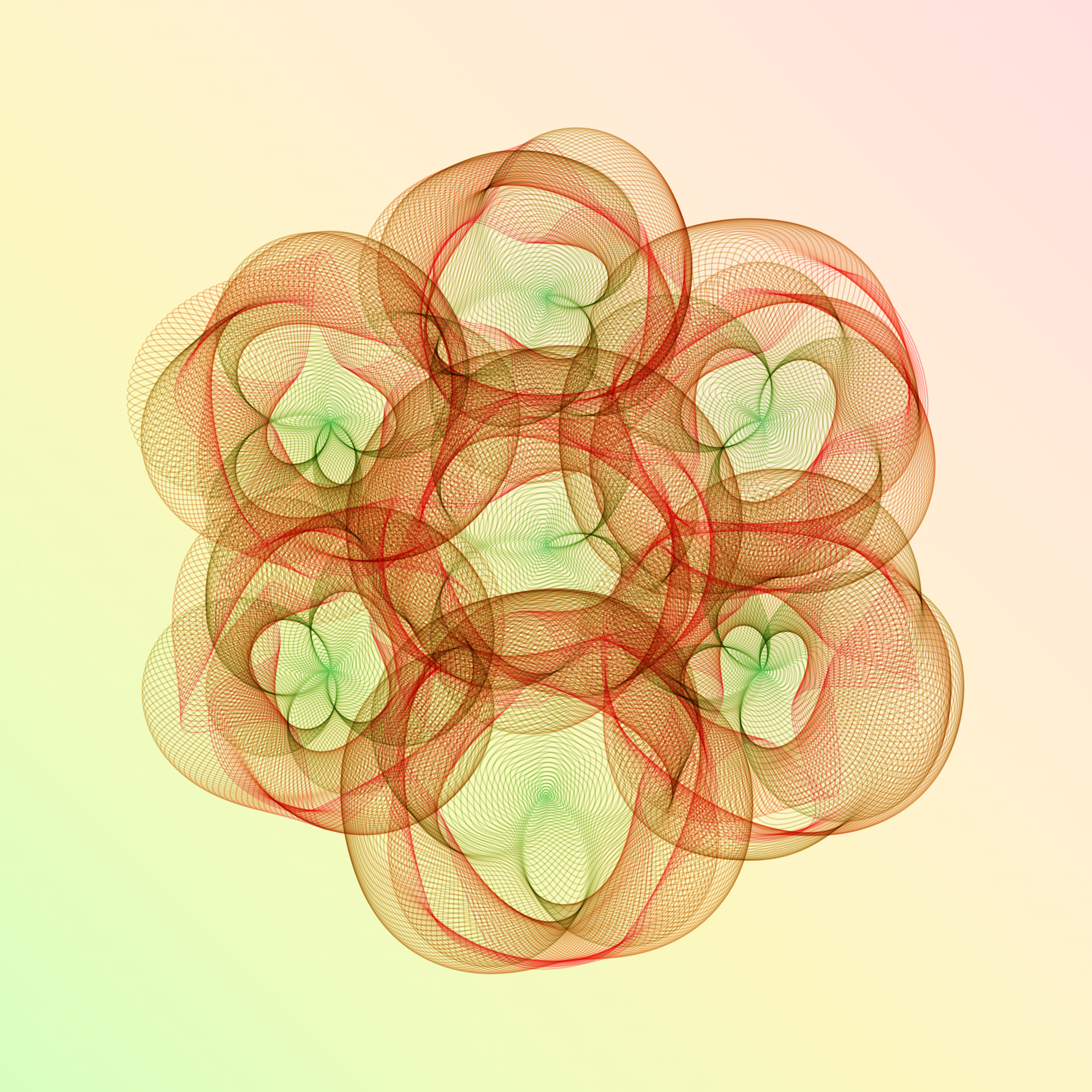 Art Blocks - Art Blocks v2 - Flowers #689 - NFT # 116000689