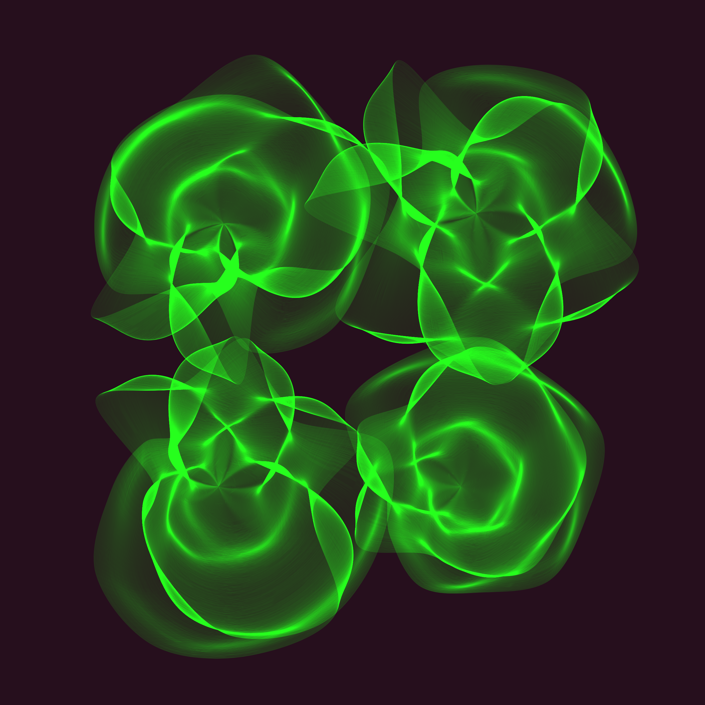 Art Blocks - Art Blocks v2 - Flowers #696 - NFT # 116000696